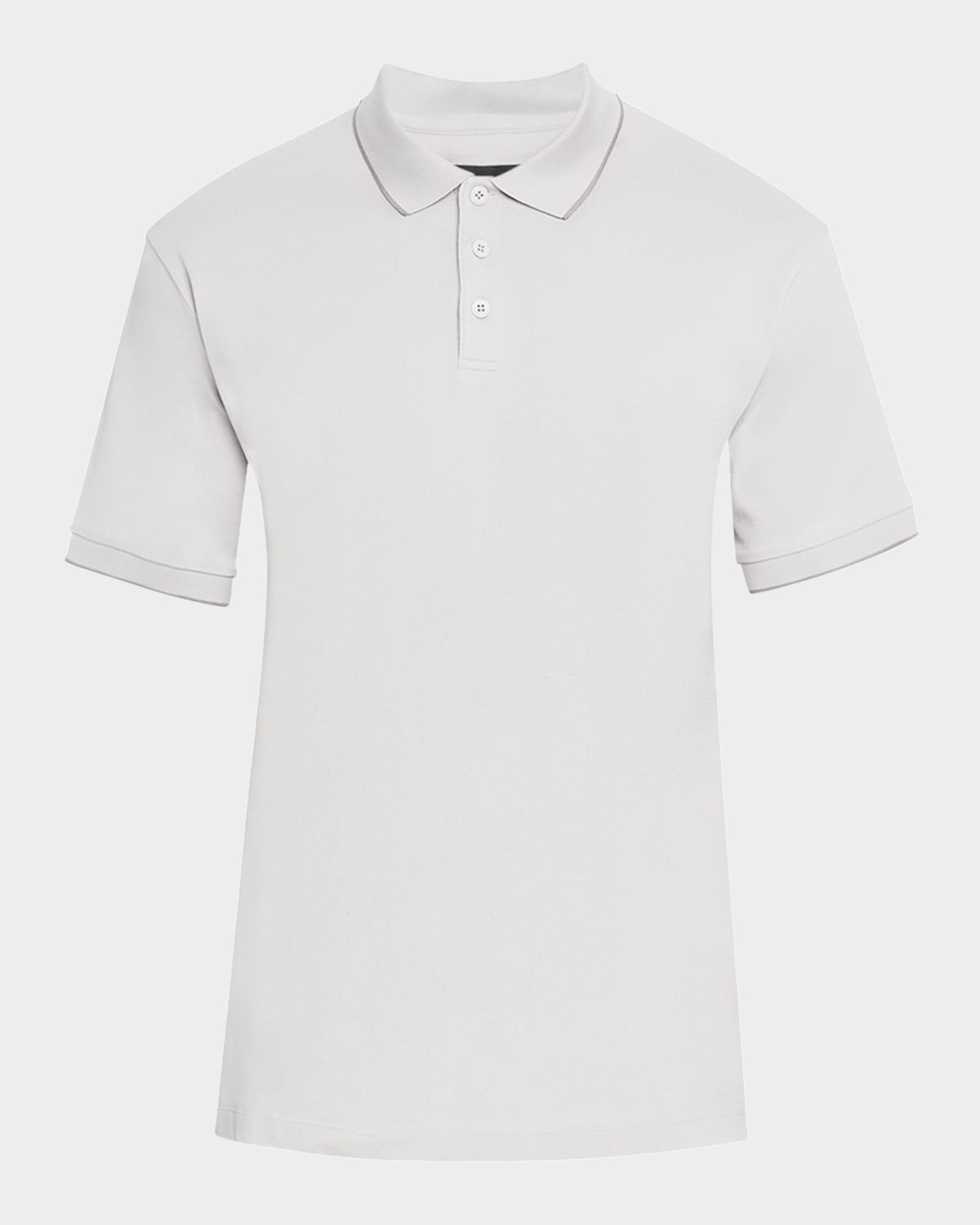 Giorgio Armani Men 's Tipped Pique Polo Shirt