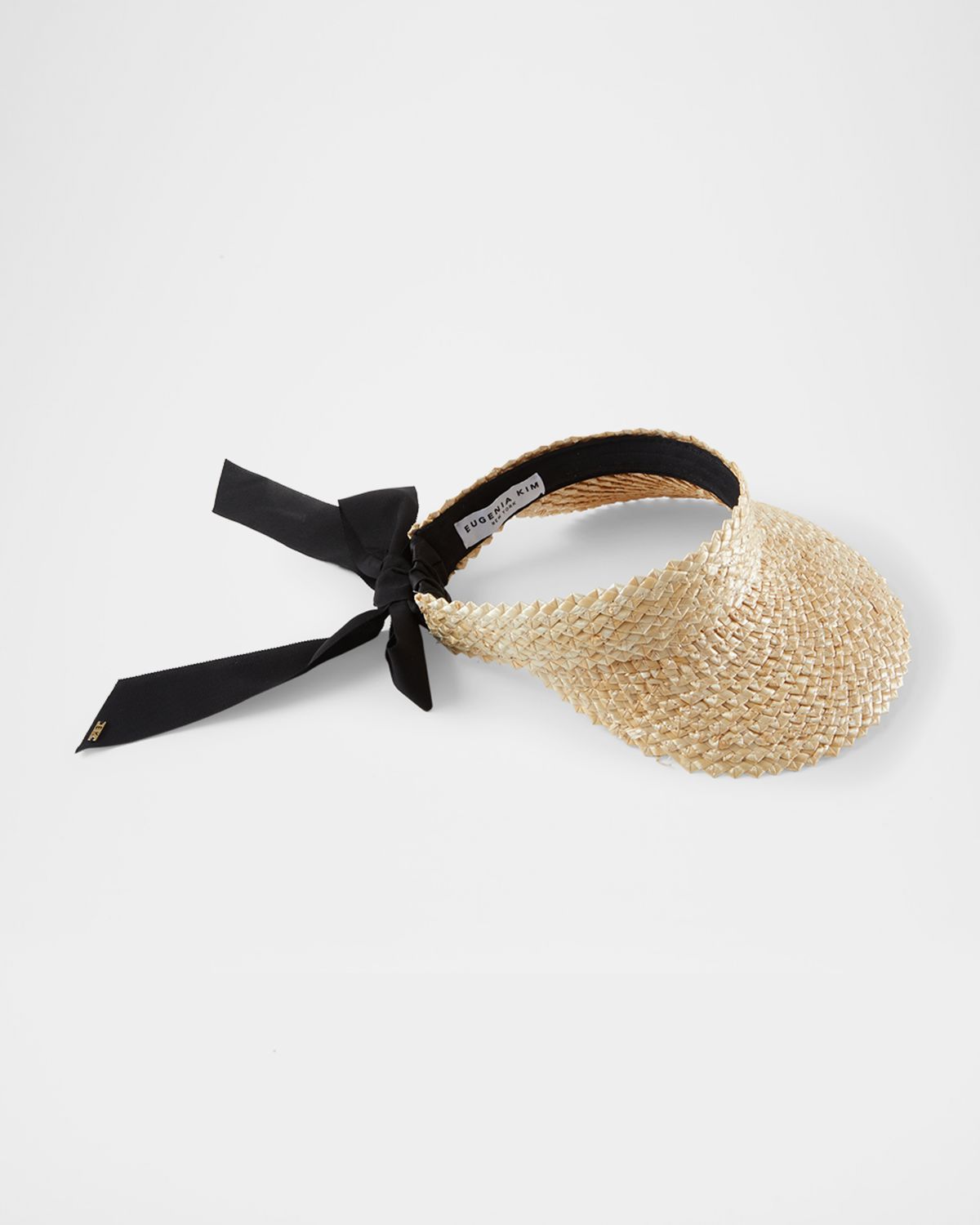 Eugenia Kim Ricky Braided Straw Visor