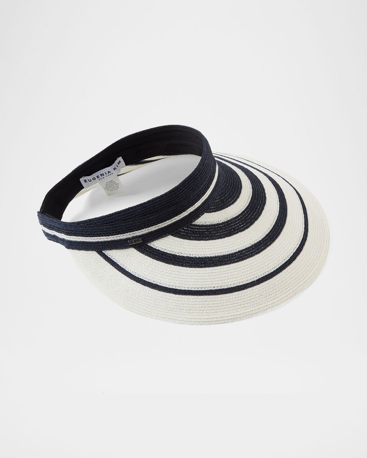 Eugenia Kim Trixie Striped Visor