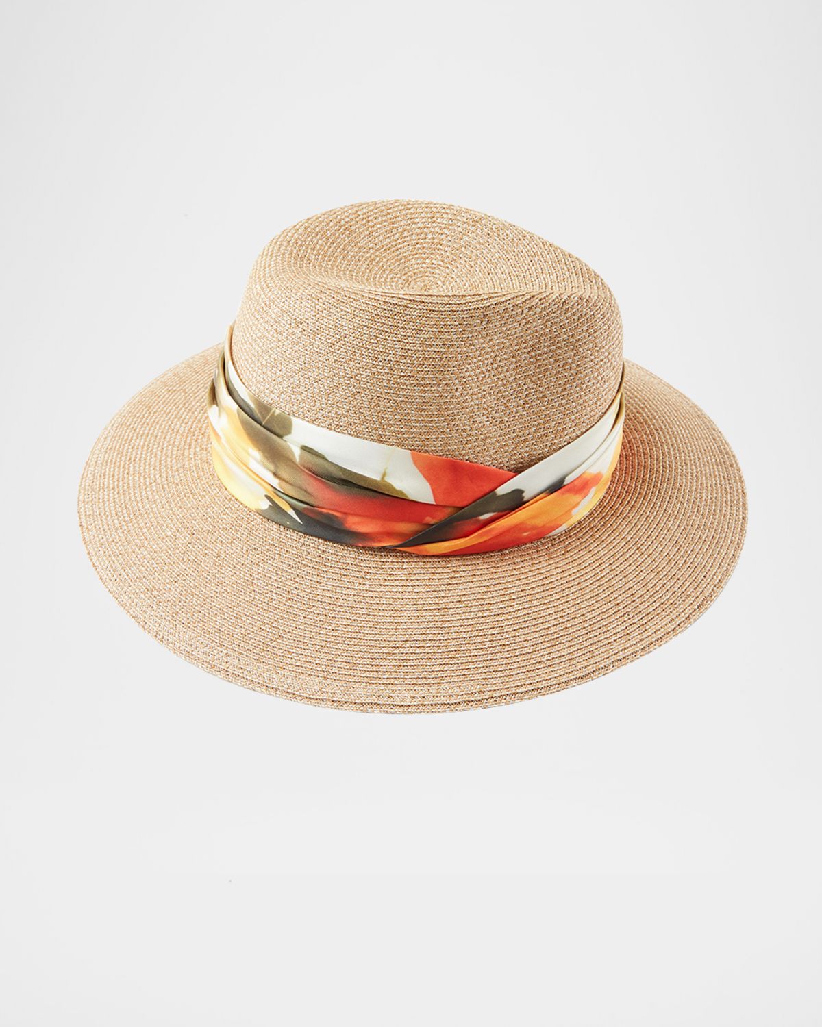 Eugenia Kim Courtney Woven Paper Fedora