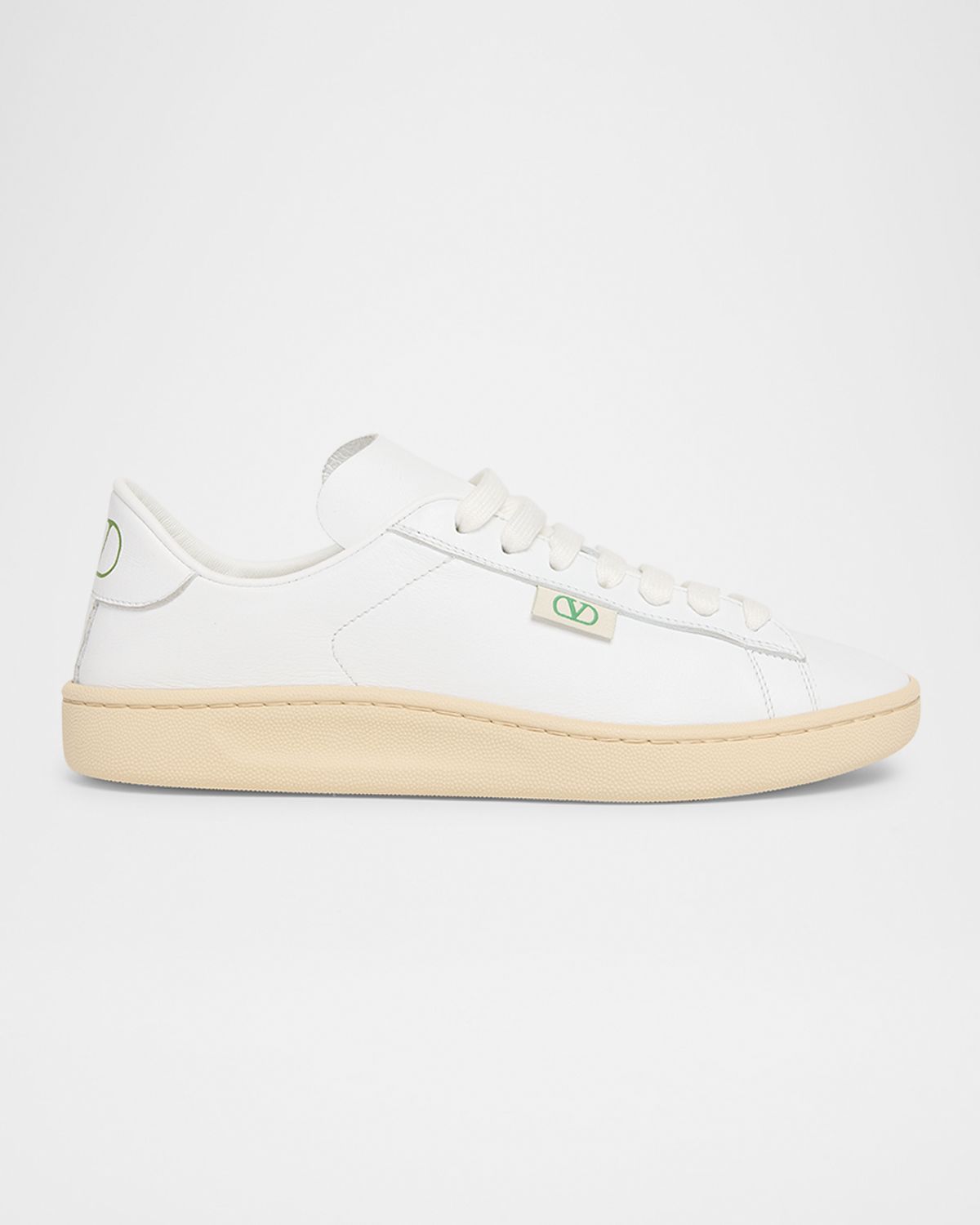 Valentino Garavani Royco Leather VLogo Low-Top Sneakers