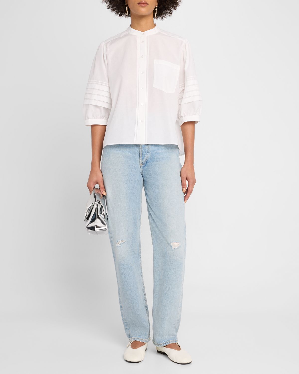 La Ligne Wilhelmina Puffy Sleeve Shirt