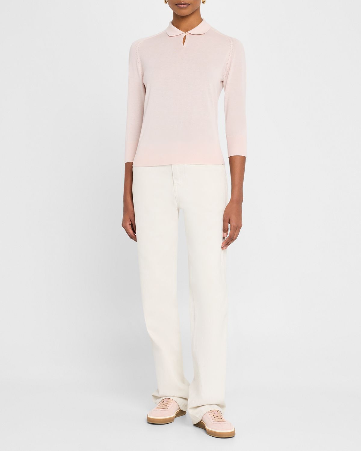 Loro Piana Polo Cashmere GG 18 Pullover