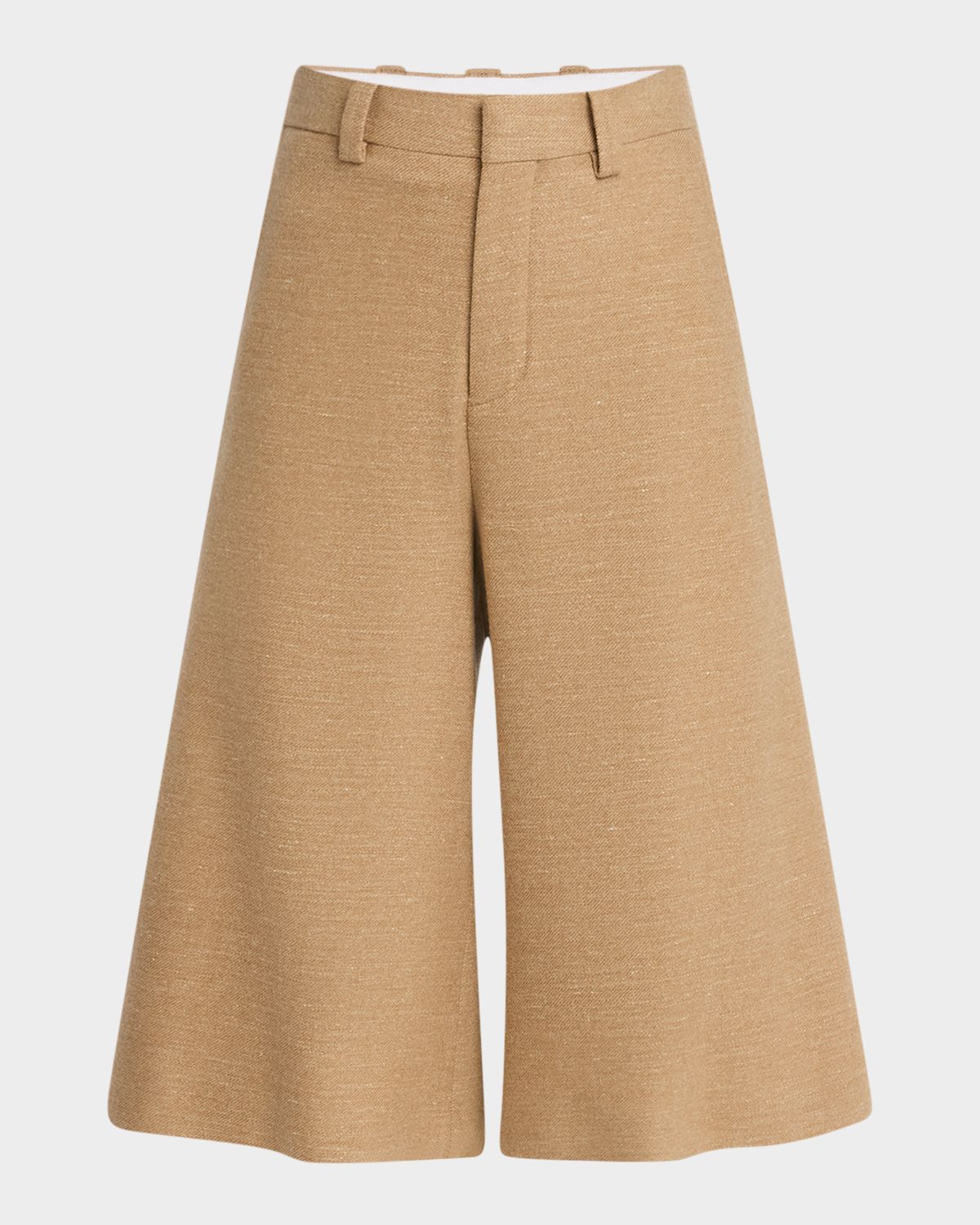 Loro Piana Drake Light Wool Cashmere Bermuda Shorts