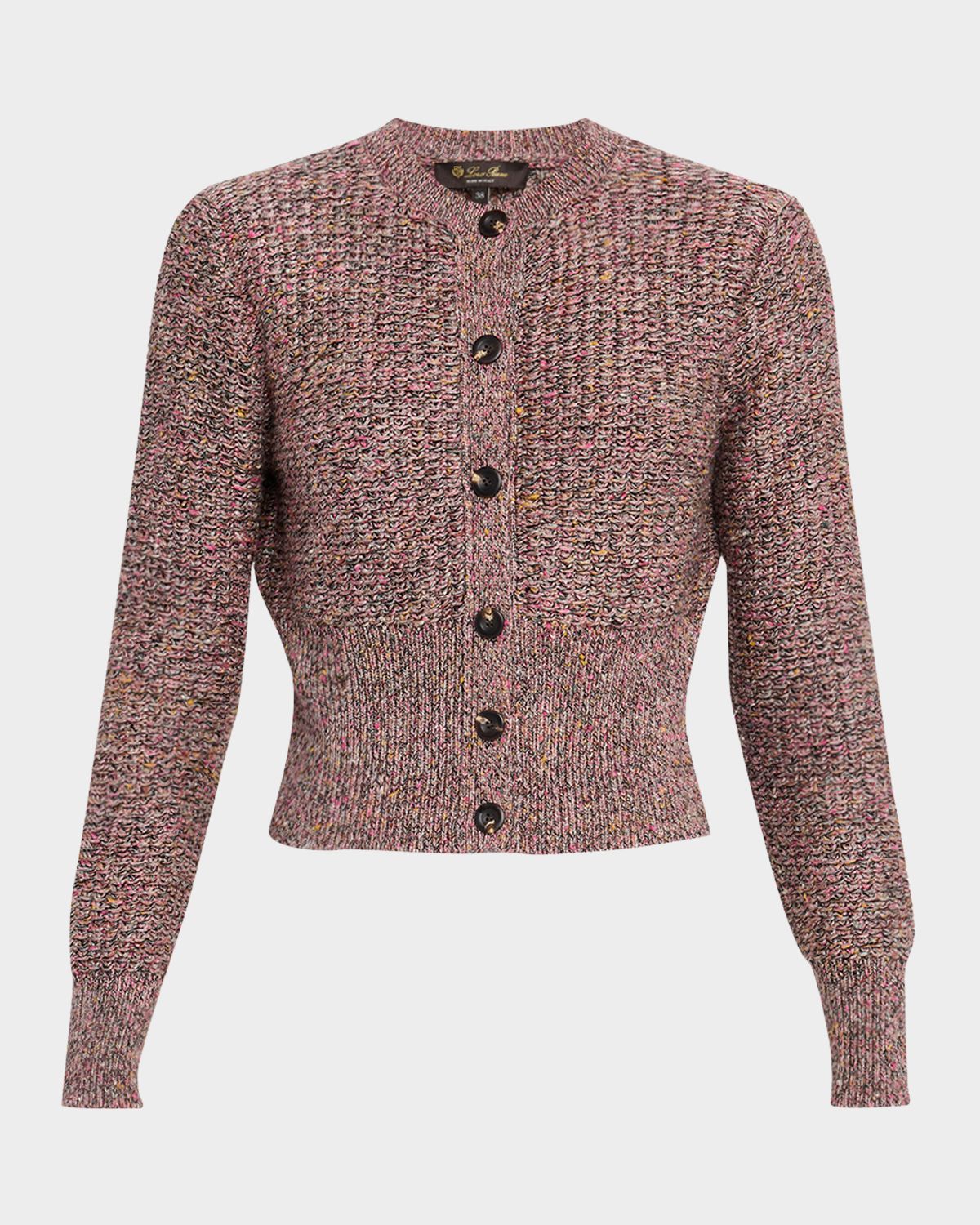 Loro Piana Ispra Silk Cashmere GG 5 Cardigan