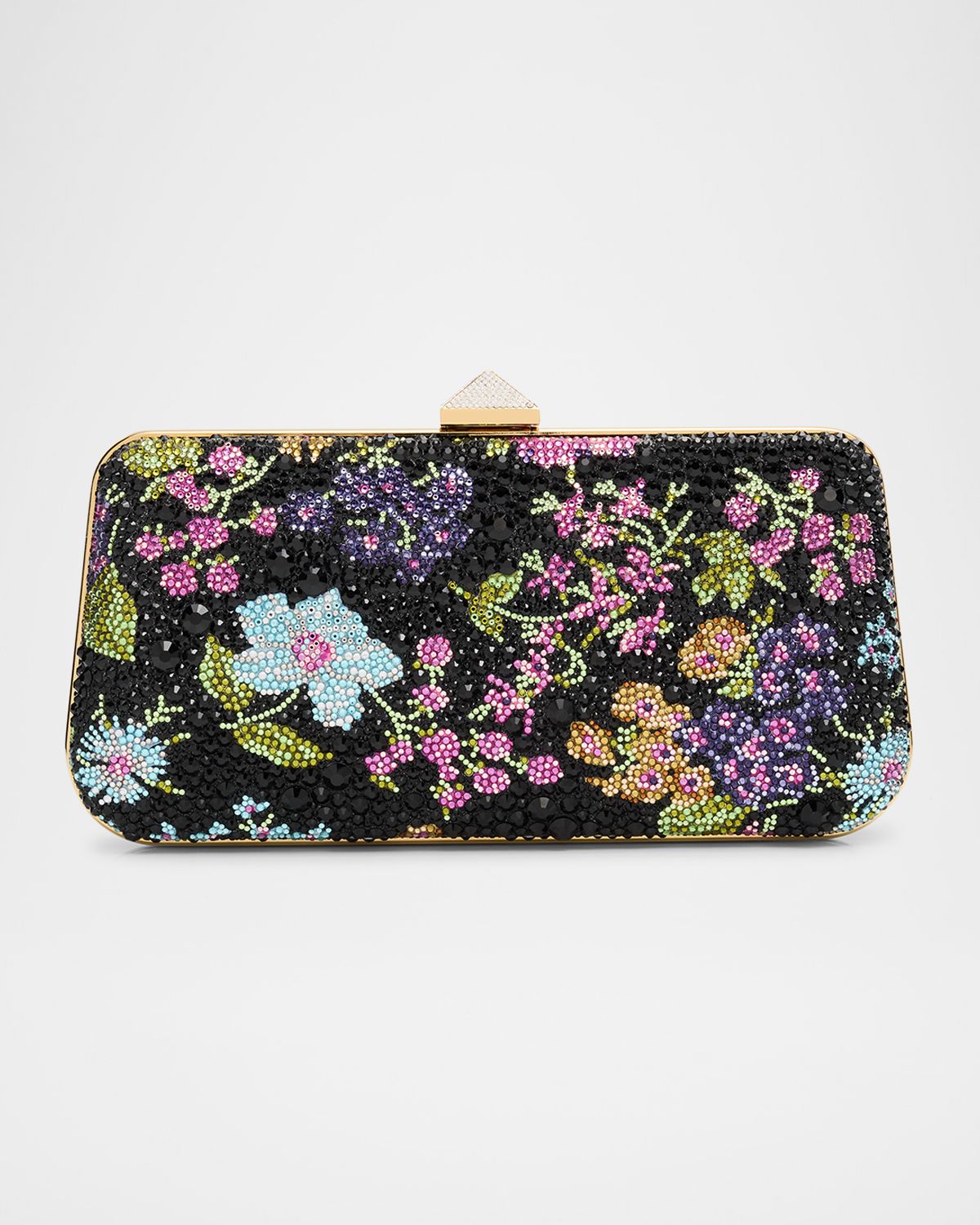 Valentino Garavani Carry Secrets Flower Embellished Minaudiere