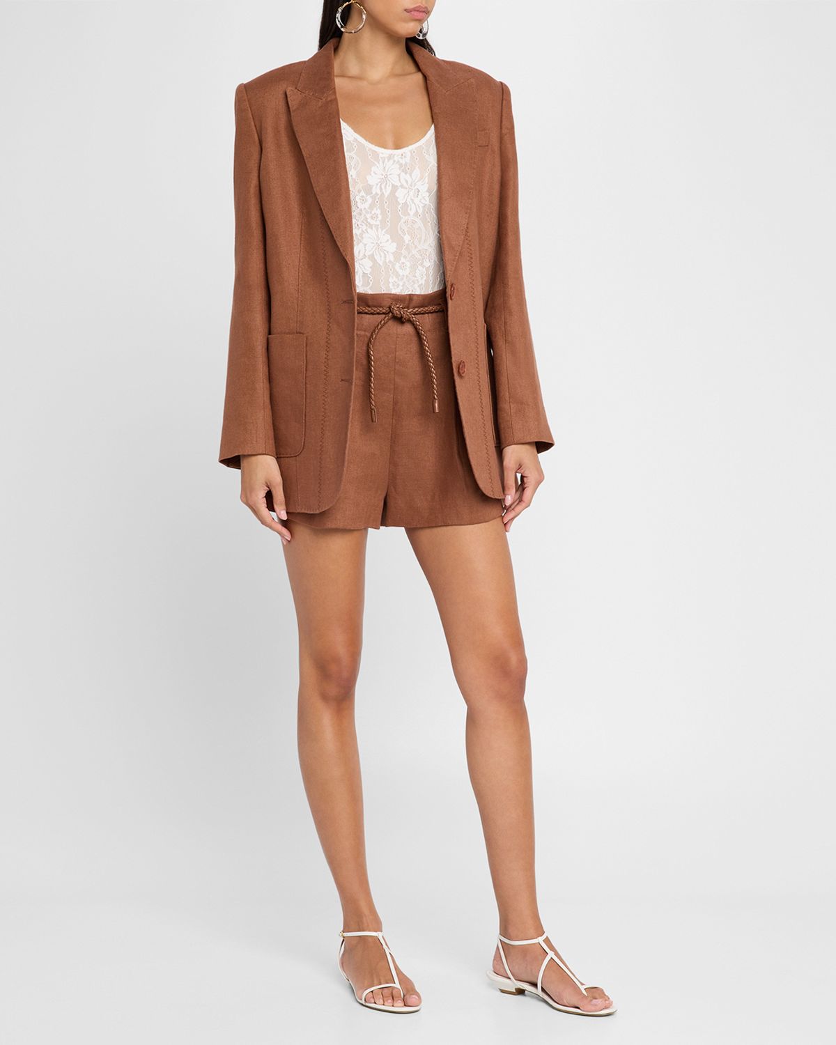 Zimmermann Illuminate Linen Jacket