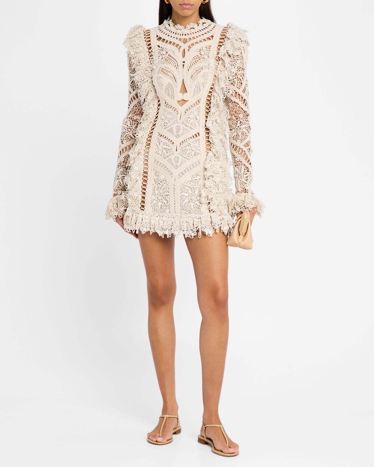 Zimmermann Illuminate Cornelli Mini Dress