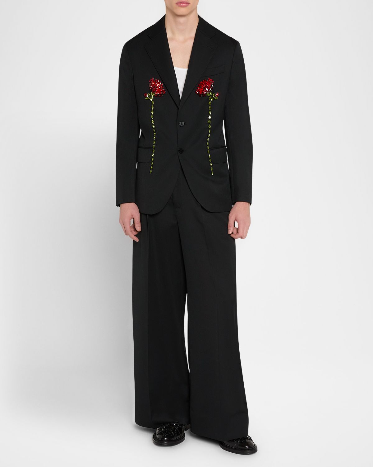 Simone Rocha Men 's Straight-Leg Trousers