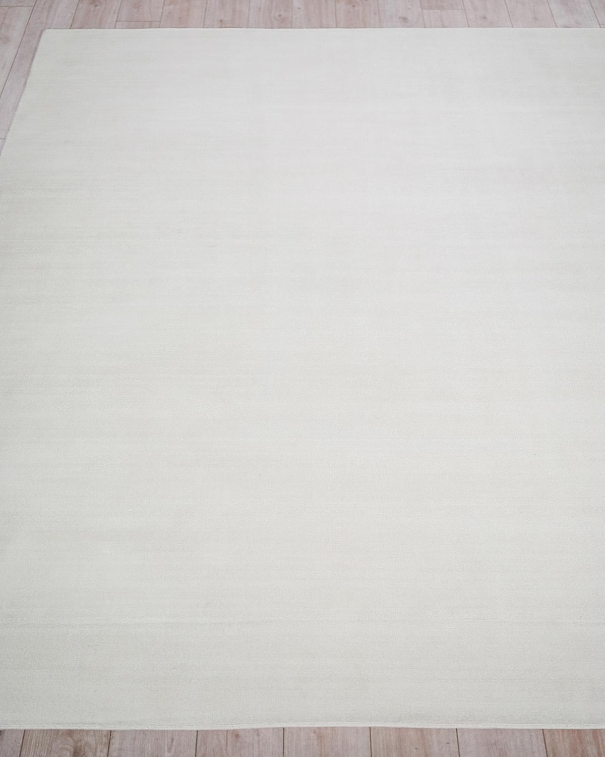 Exquisite Rugs Martelli Modern Hand-Loomed White Rug, 4 ' x 6 ' | Thumbnail 2 Exquisite Rugs Martelli Modern Hand-Loomed White Rug, 4 ' x 6 ' | Thumbnail 2