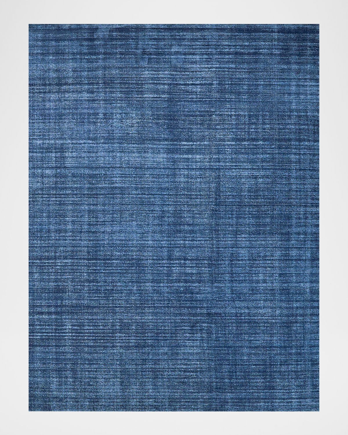 Exquisite Rugs Martelli Modern Hand-Loomed Navy Rug | Thumbnail 8