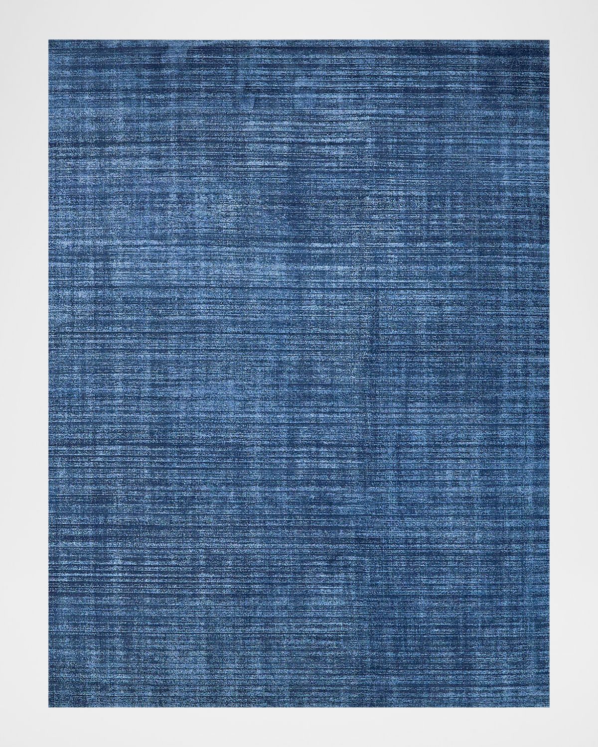 Exquisite Rugs Martelli Modern Hand-Loomed Navy Rug | Thumbnail 8
