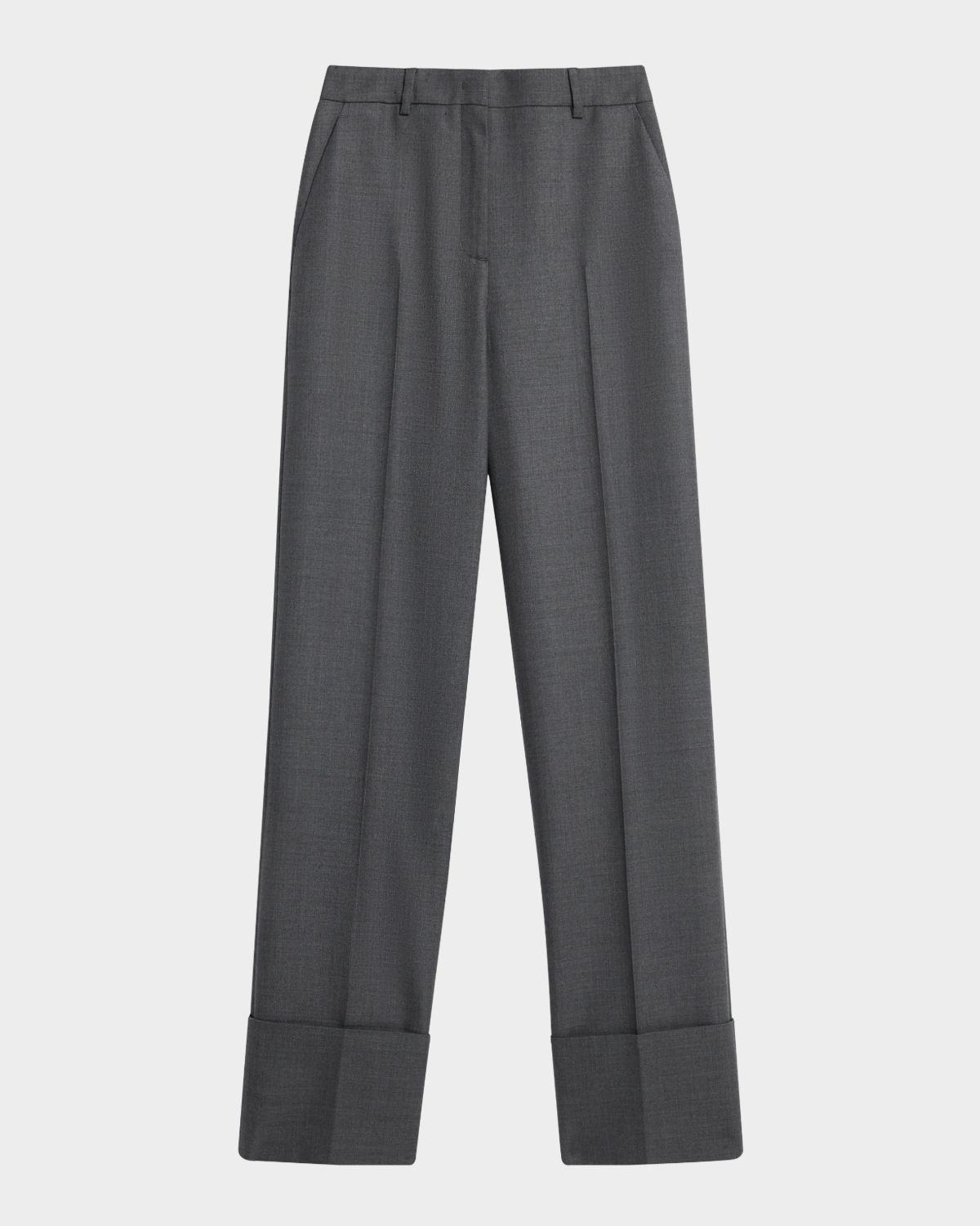 Valentino Garavani Cuffed Wool Trousers | Thumbnail 6 Valentino Garavani Cuffed Wool Trousers | Thumbnail 6