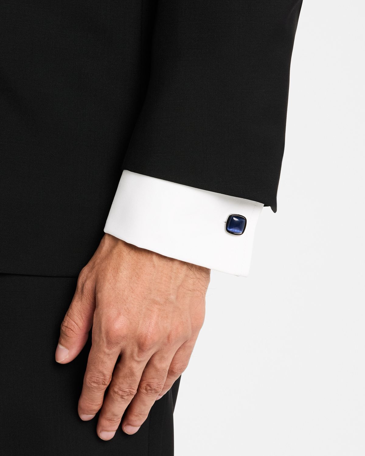 Link Up Men 's Fiber Optic Cufflinks and Stud Set