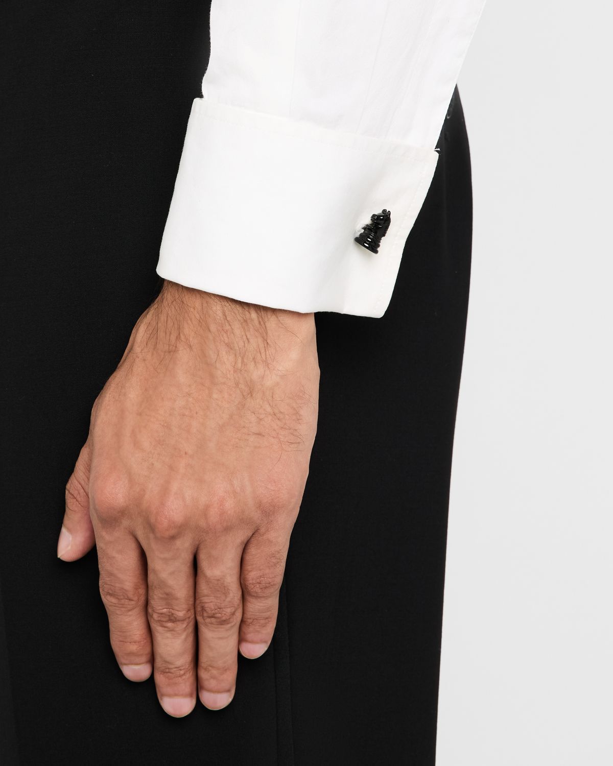 Link Up Men 's Chess Piece Cufflinks