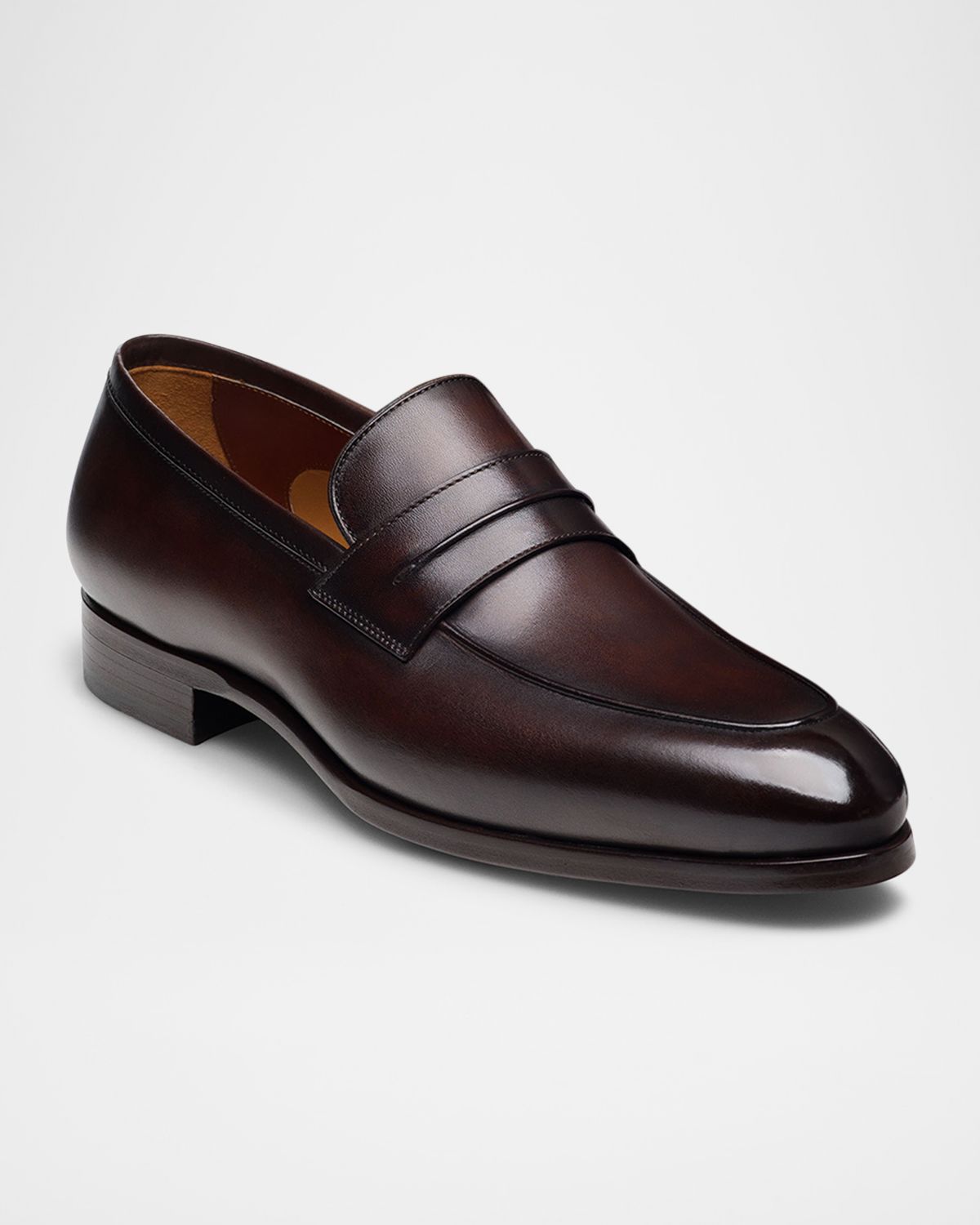 Magnanni Men 's Marquis Leather Penny Loafers