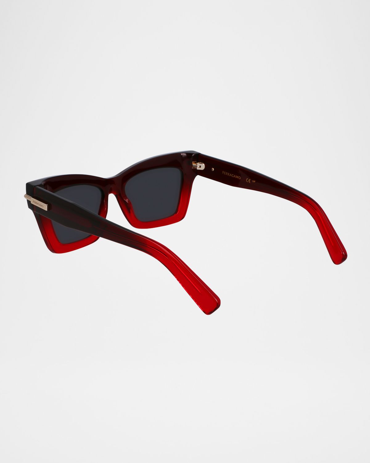 Ferragamo Prisma Acetate Cat-Eye Sunglasses
