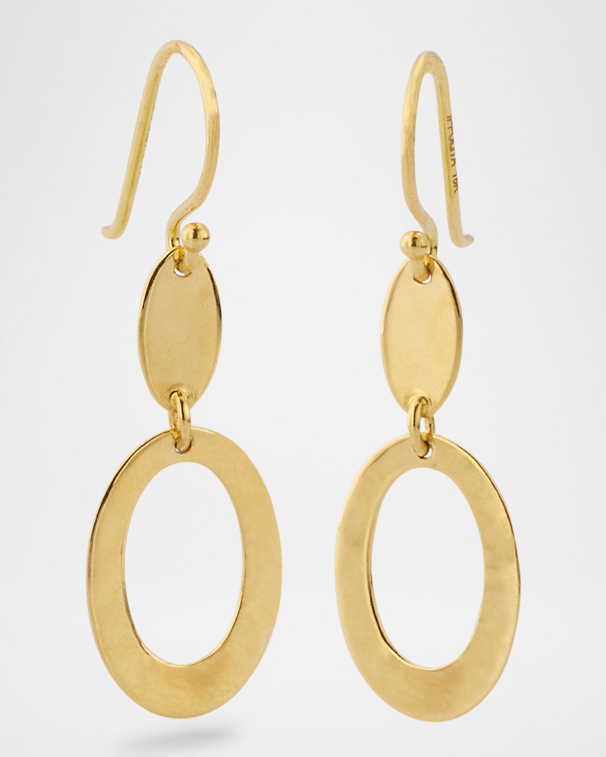 Ippolita 18K Classico Small Mixed-Texture Earrings
