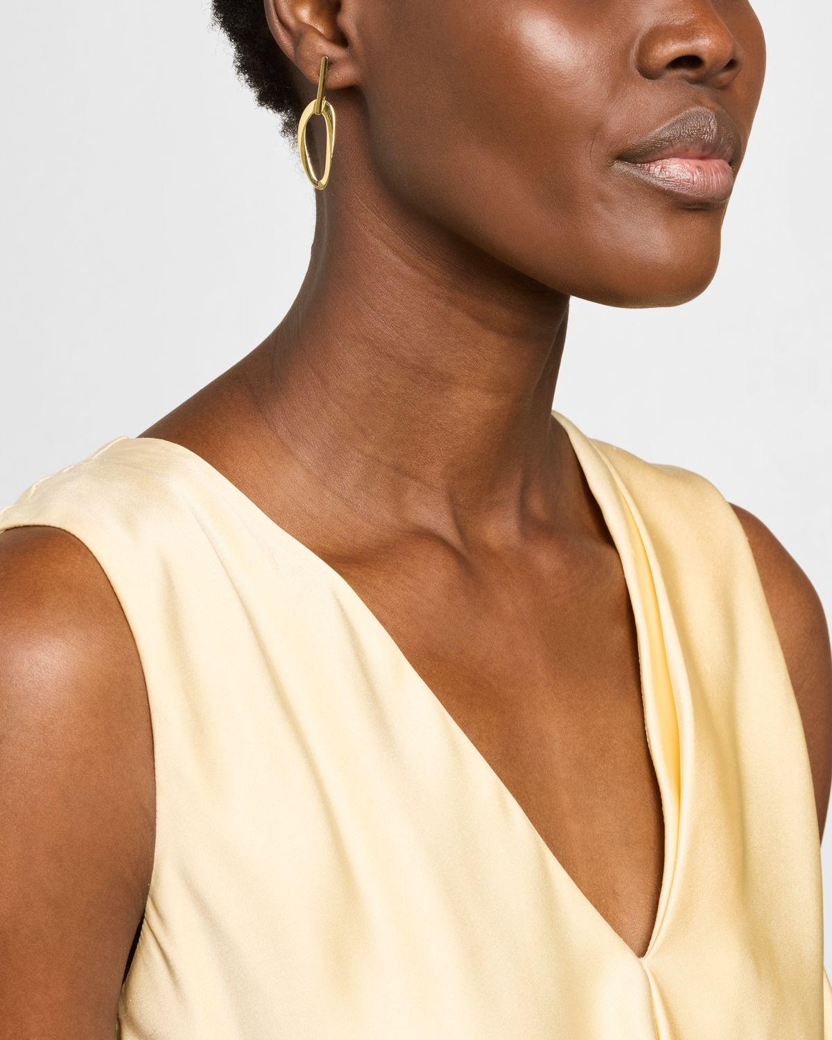 Ippolita 18K Classico Mix Texture Open Disc Post Earrings