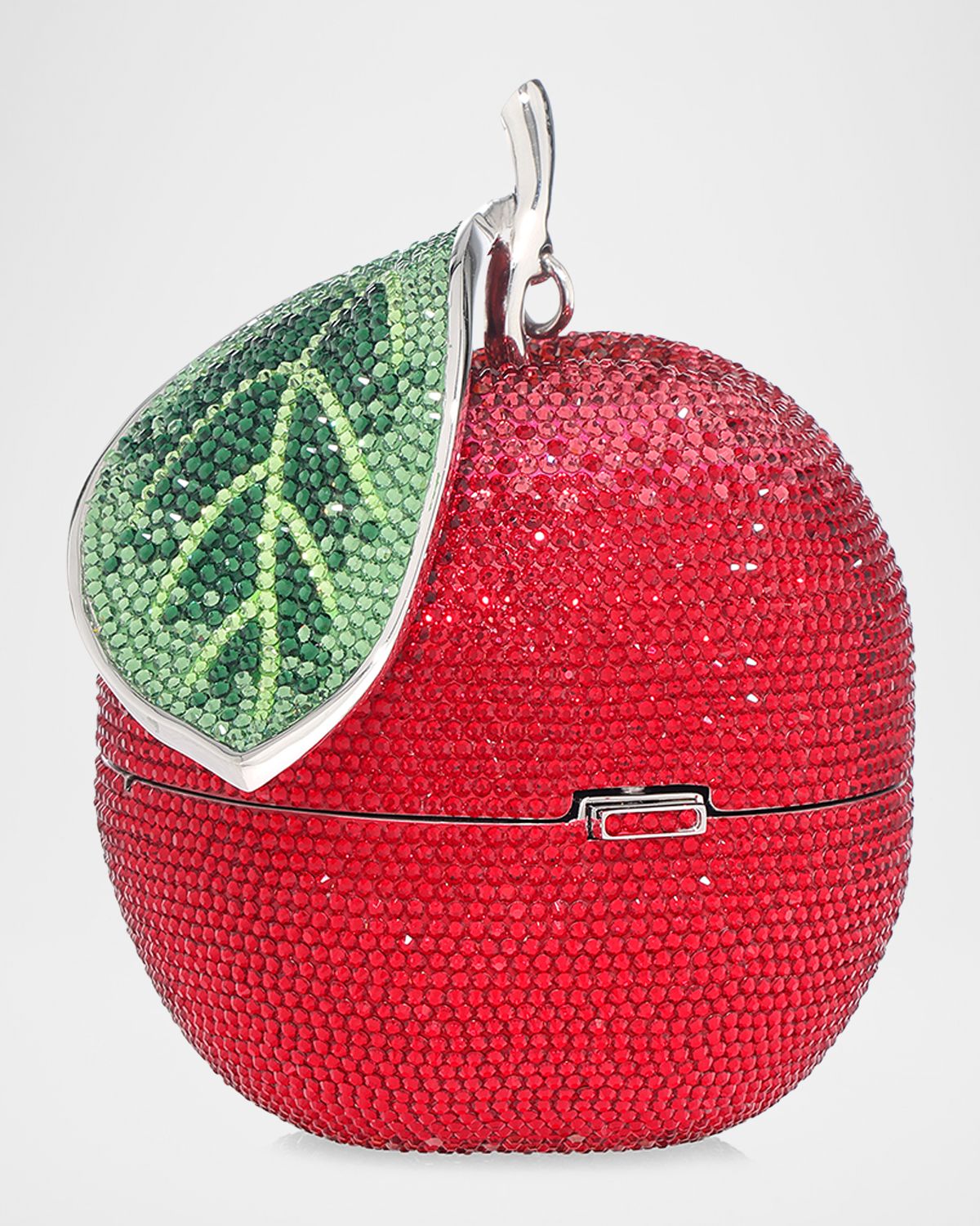Judith Leiber Couture Sweetie Apple Crystal Clutch Bag