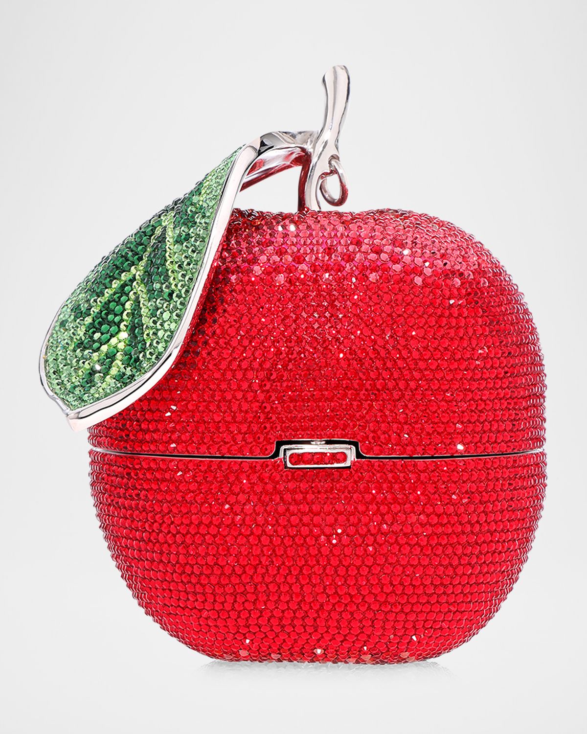 Judith Leiber Couture Sweetie Apple Crystal Clutch Bag