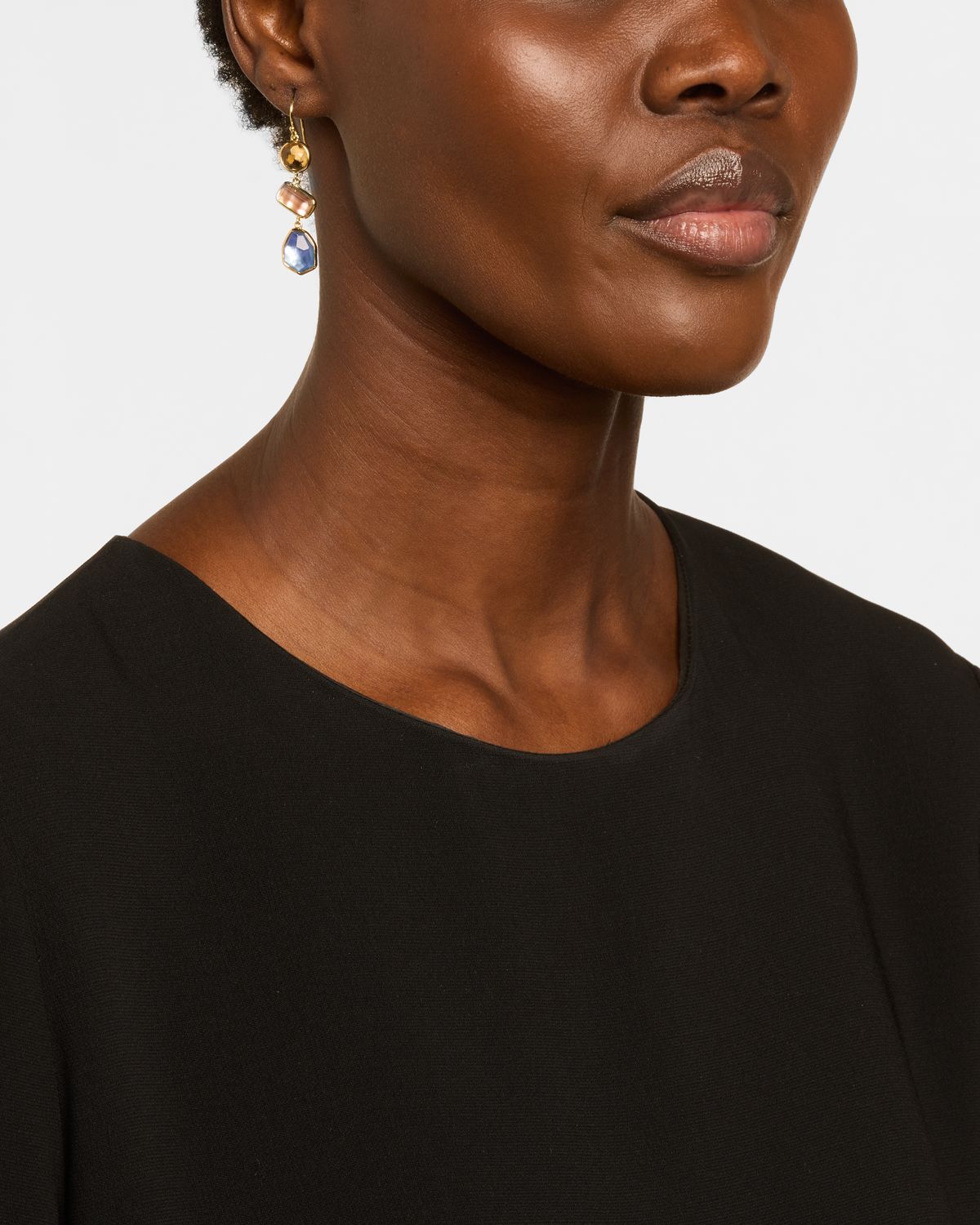 Ippolita Rock Candy 18K Yellow Gold 3-Stone Drop Earrings