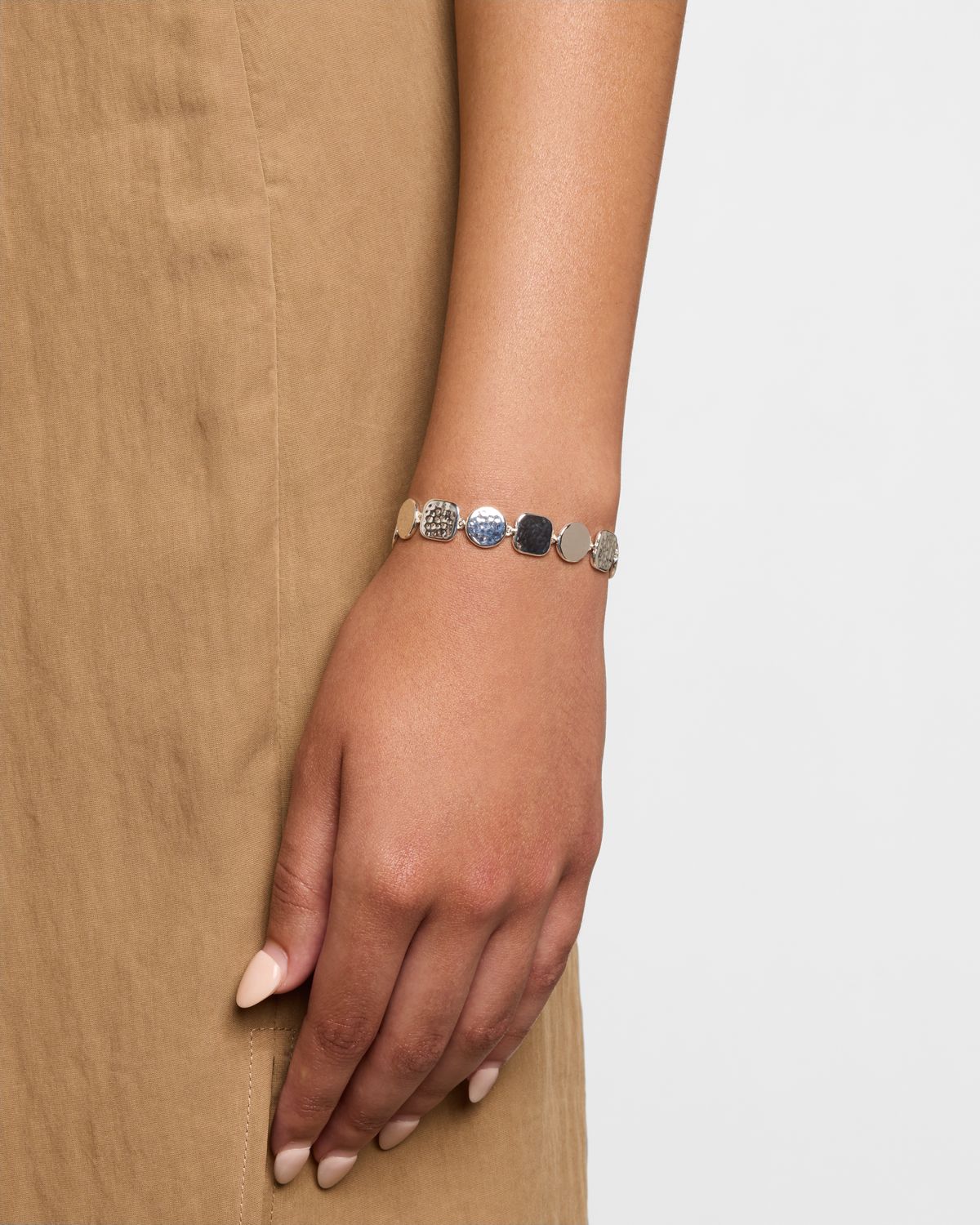 Ippolita 925 Classico Hammered Flexible Bracelet