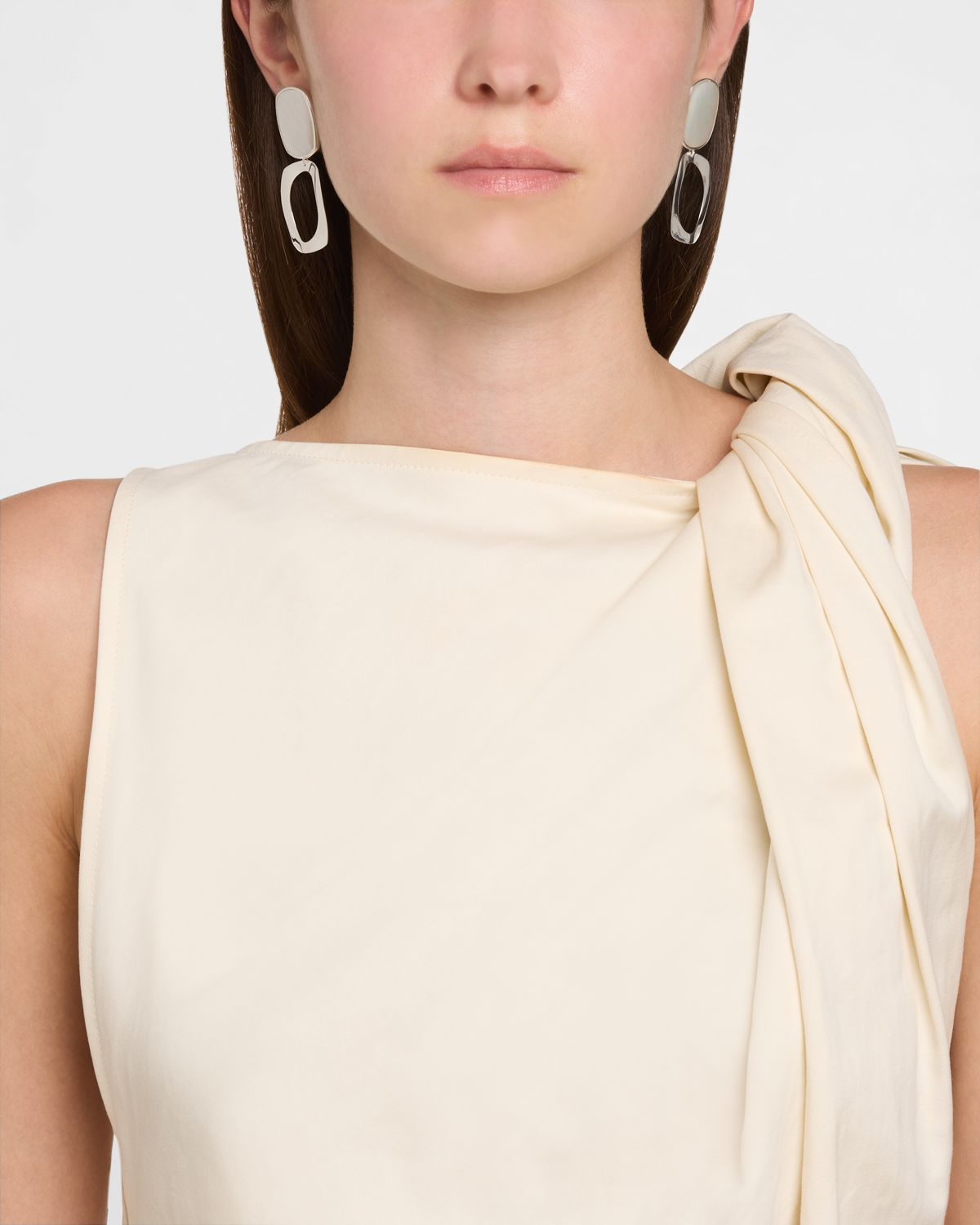 Ippolita Rock Candy Sterling Silver Long Oval and Large Frame Post Earrings