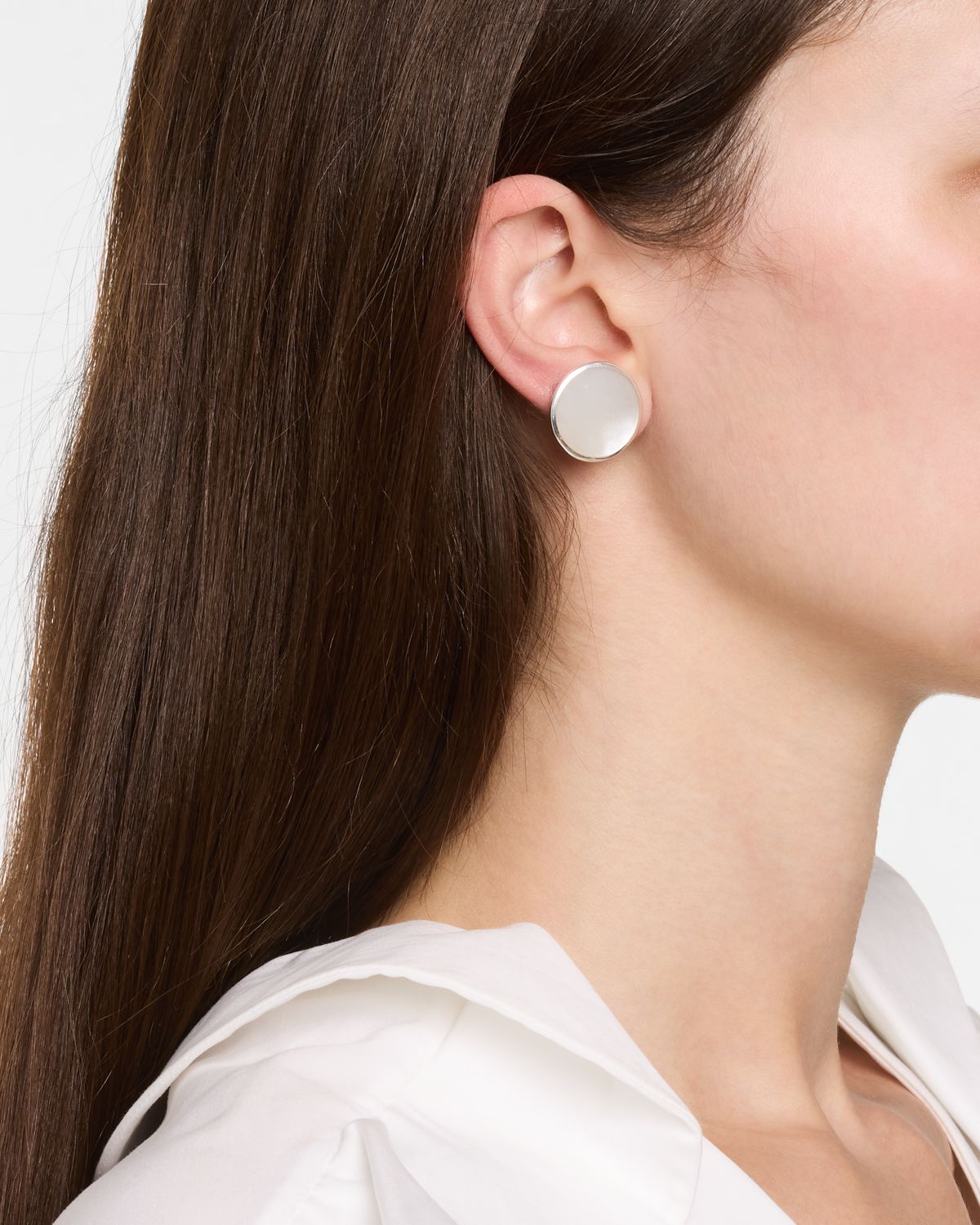 Ippolita Rock Candy Sterling Silver Large Round Stud Earrings