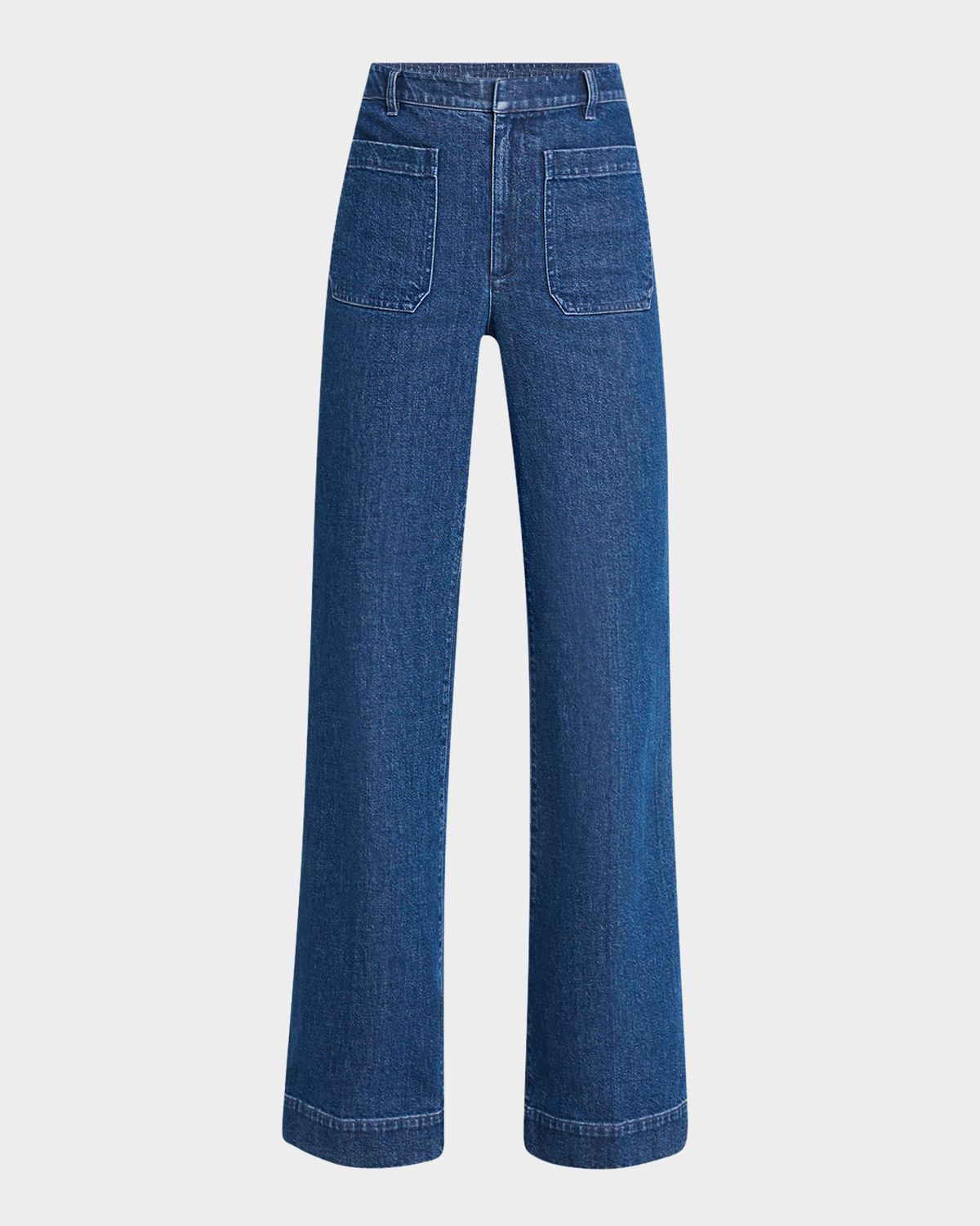 Tanya Taylor Nicole Patch Pocket Jeans
