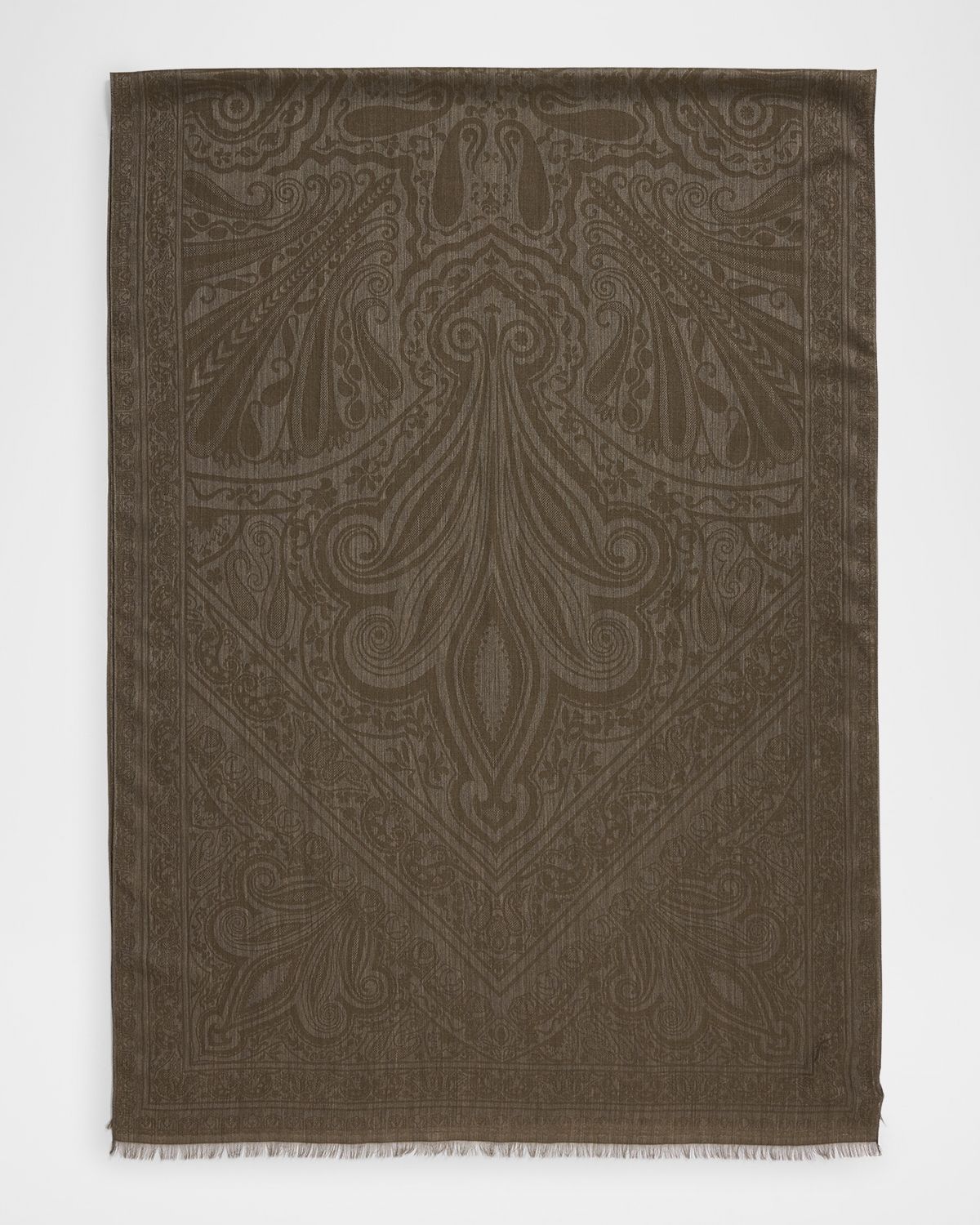 Loro Piana Sherazade Paisley-Print Cashmere Blend Scarf