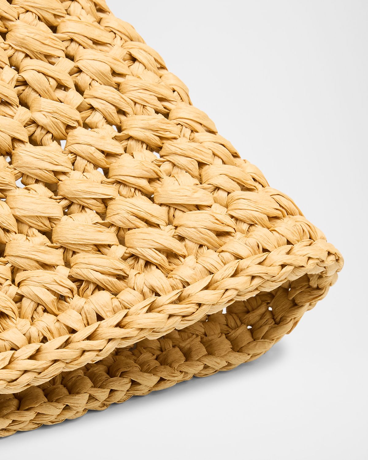 Loro Piana Jasmine Crochet Raffia Bucket Hat