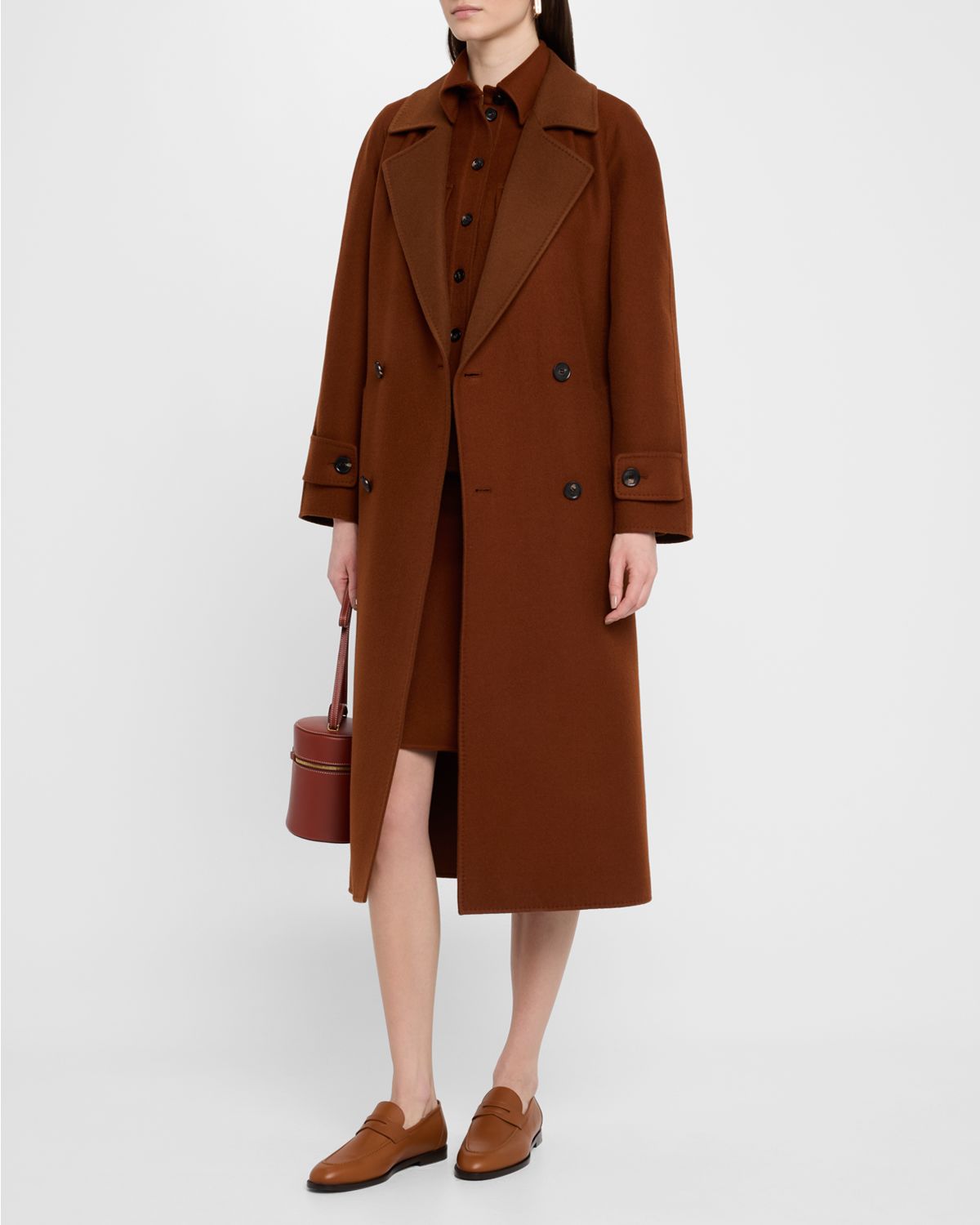 Loro Piana Vivian Cashmere Skirt