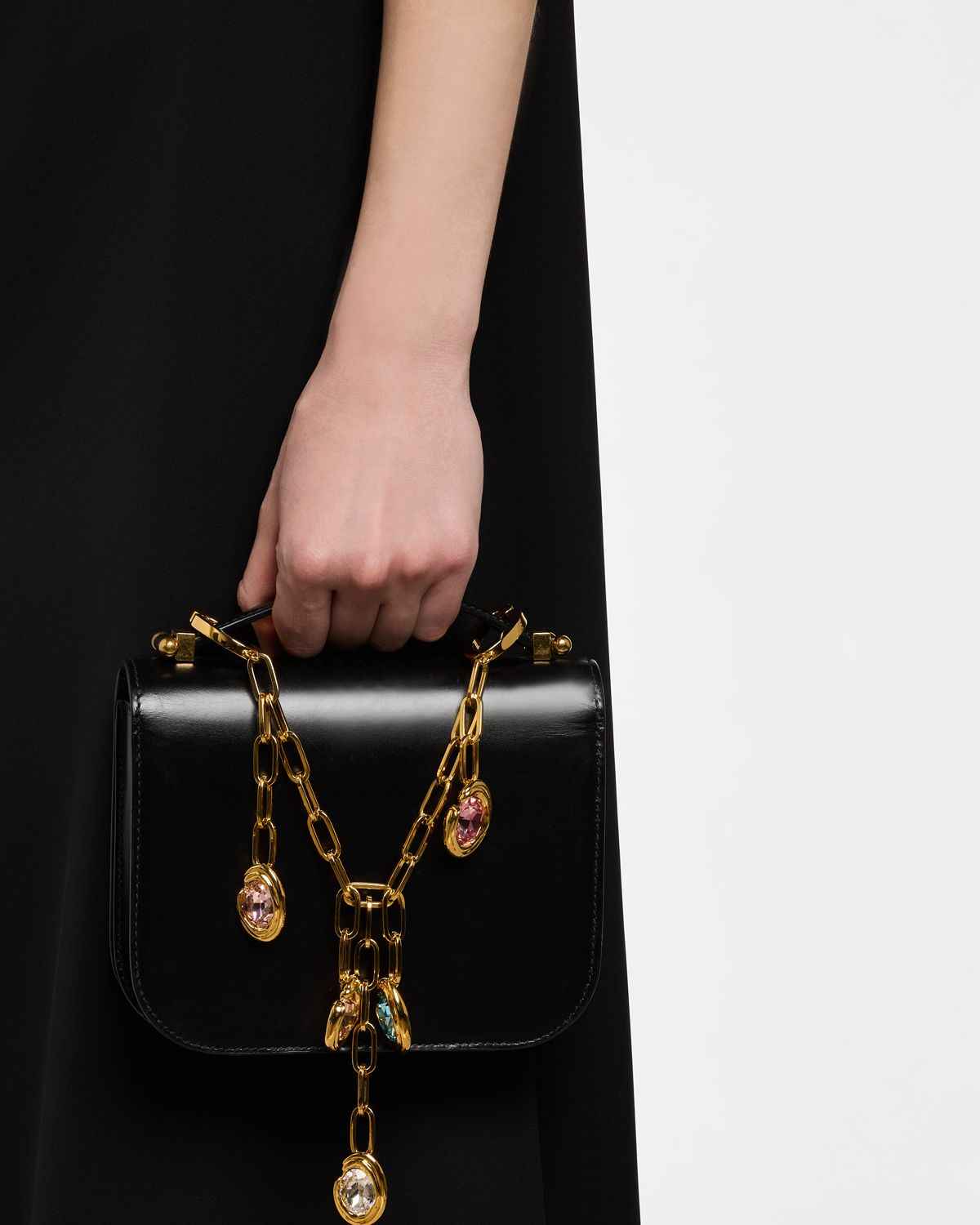 Oscar de la Renta Crystal O Bag Charm