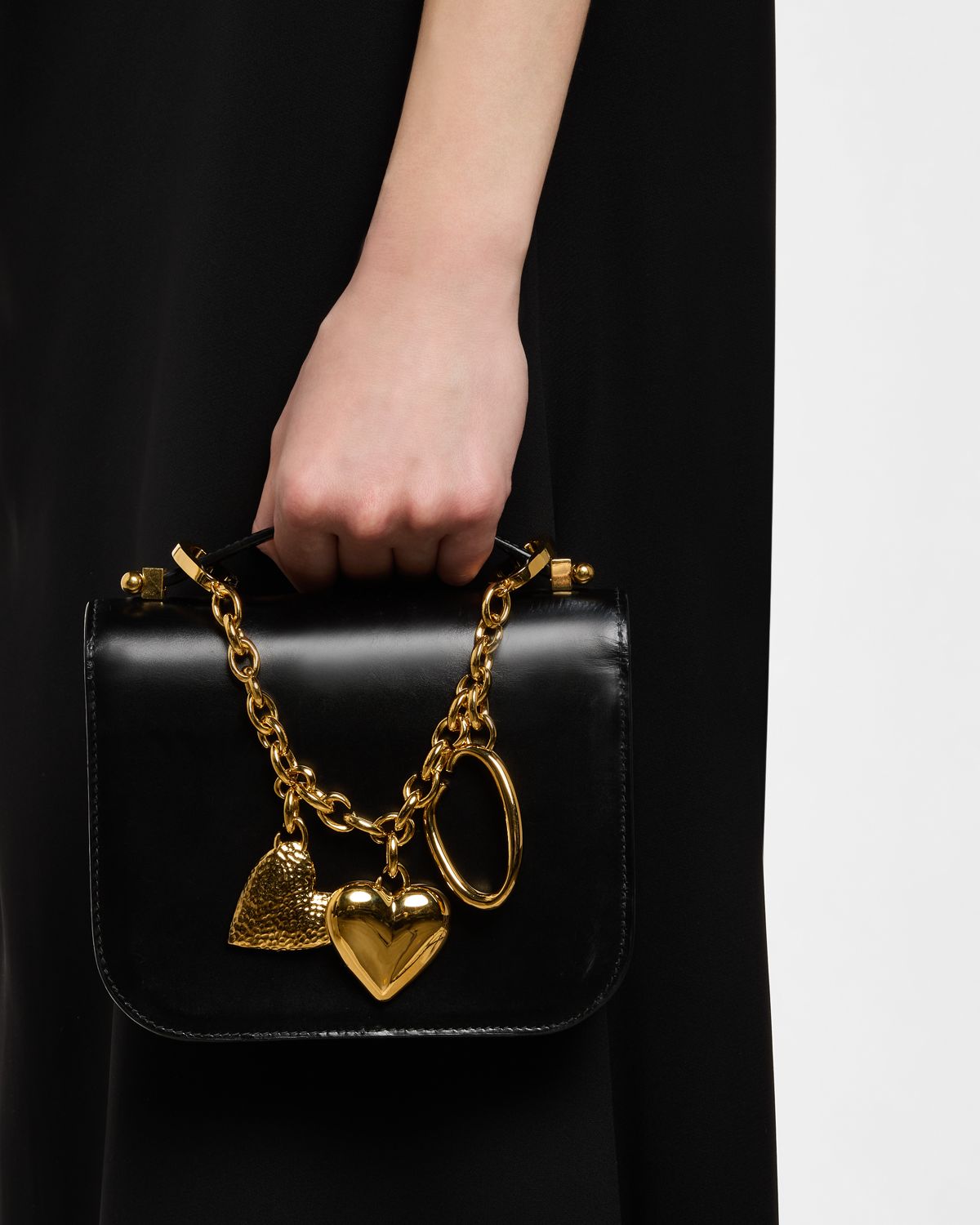 Oscar de la Renta Hearts and O Bag Charm