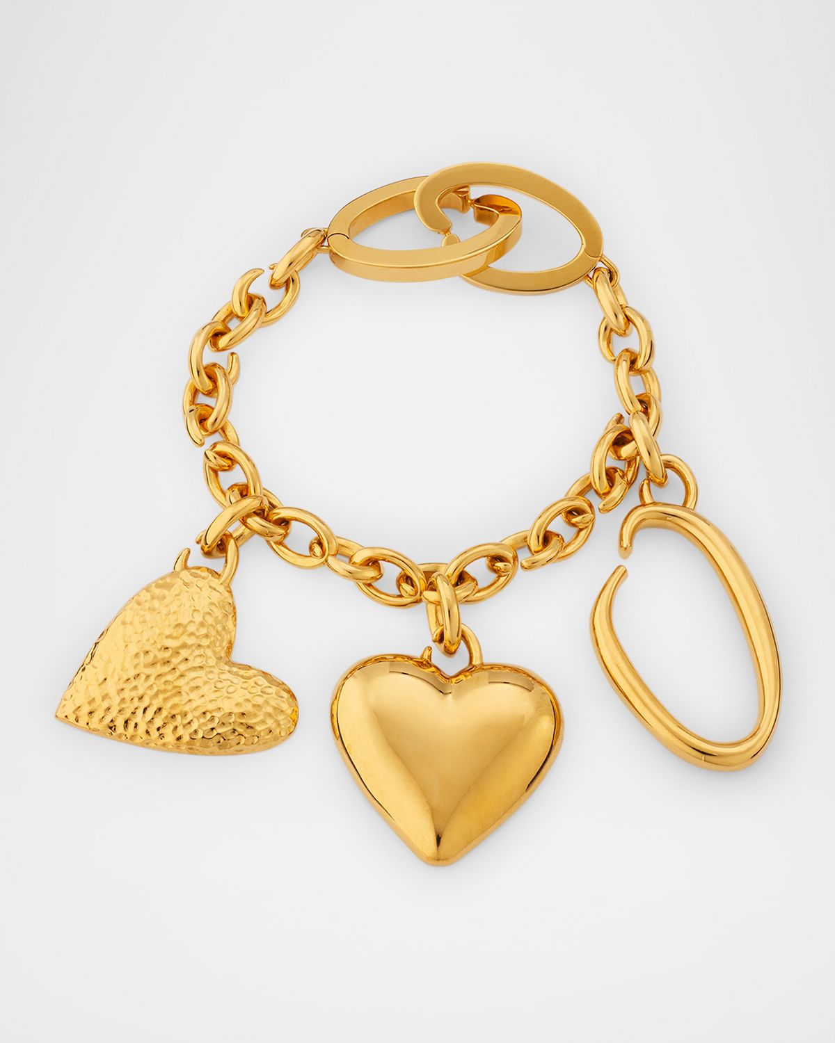 Oscar de la Renta Hearts and O Bag Charm