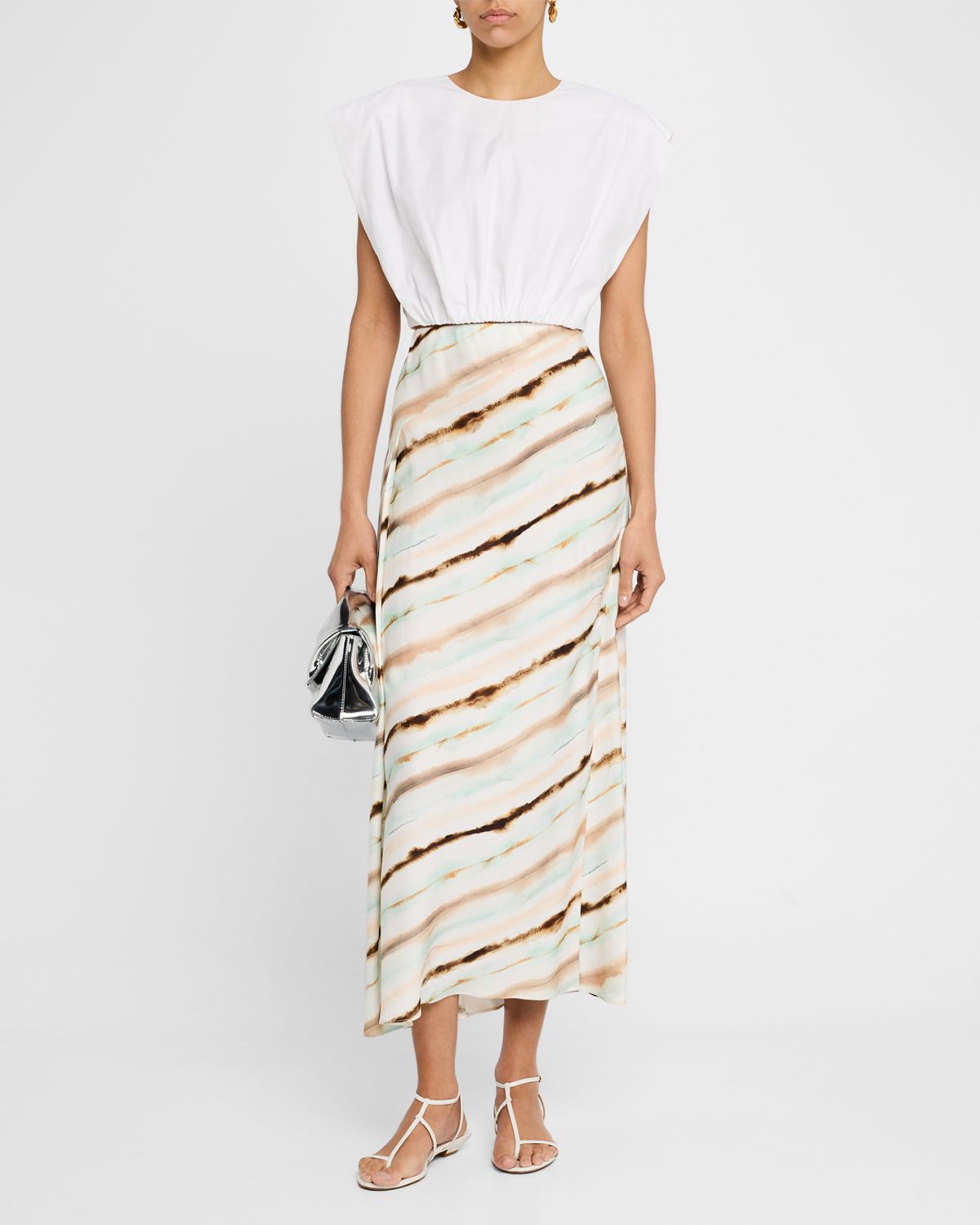 A.L.C. Billie Cap-Sleeve Top