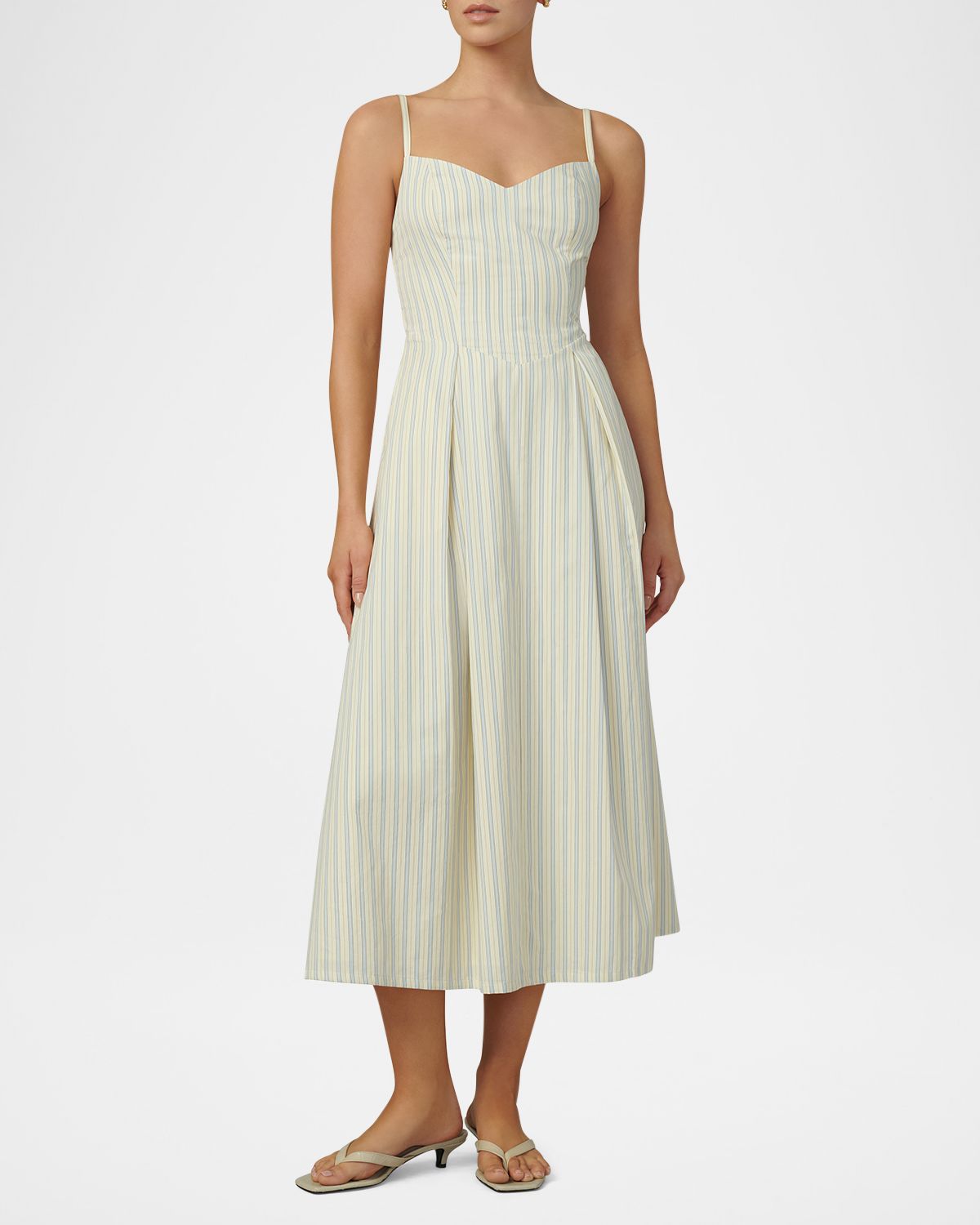 Joe 's Jeans The Rhone Stripe Midi Dress