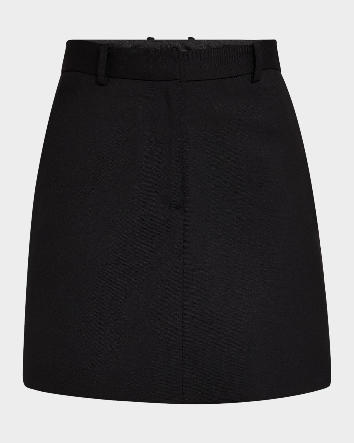 ARGENT A-Line Seasonless Wool Mini Skirt