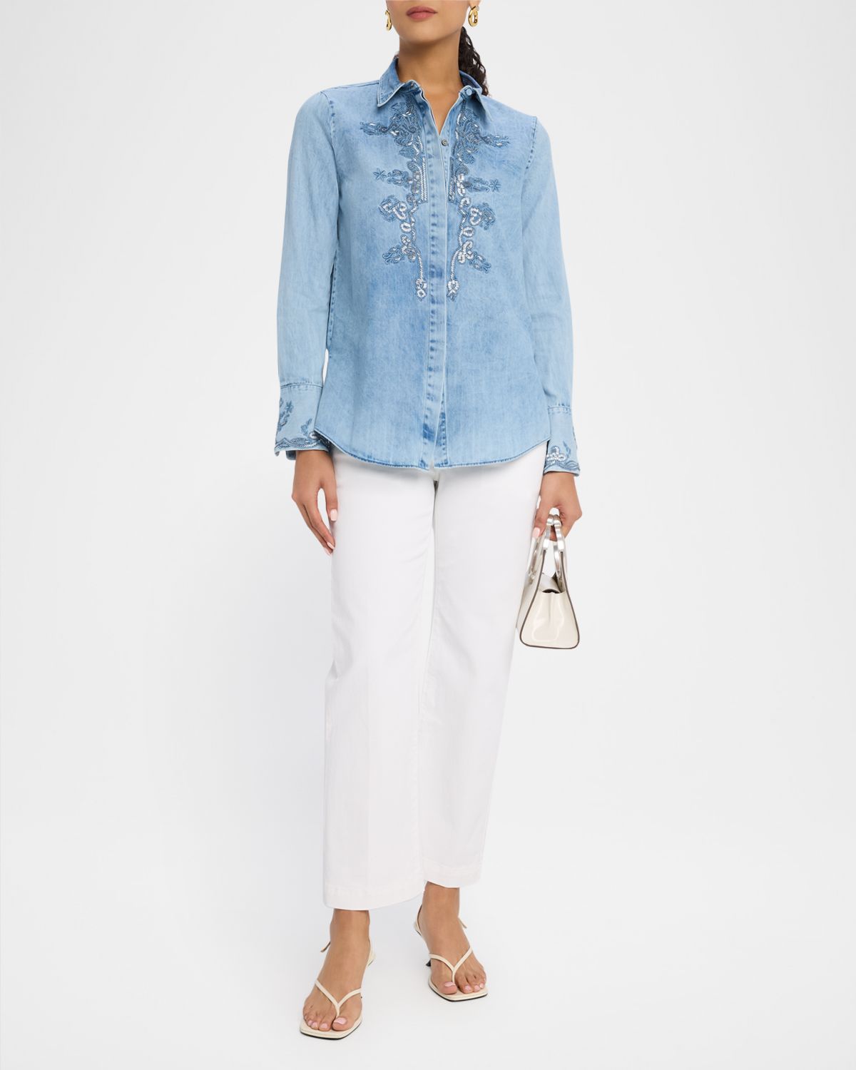 Kobi Halperin Hope Straight-Leg Stretch Cotton Pants