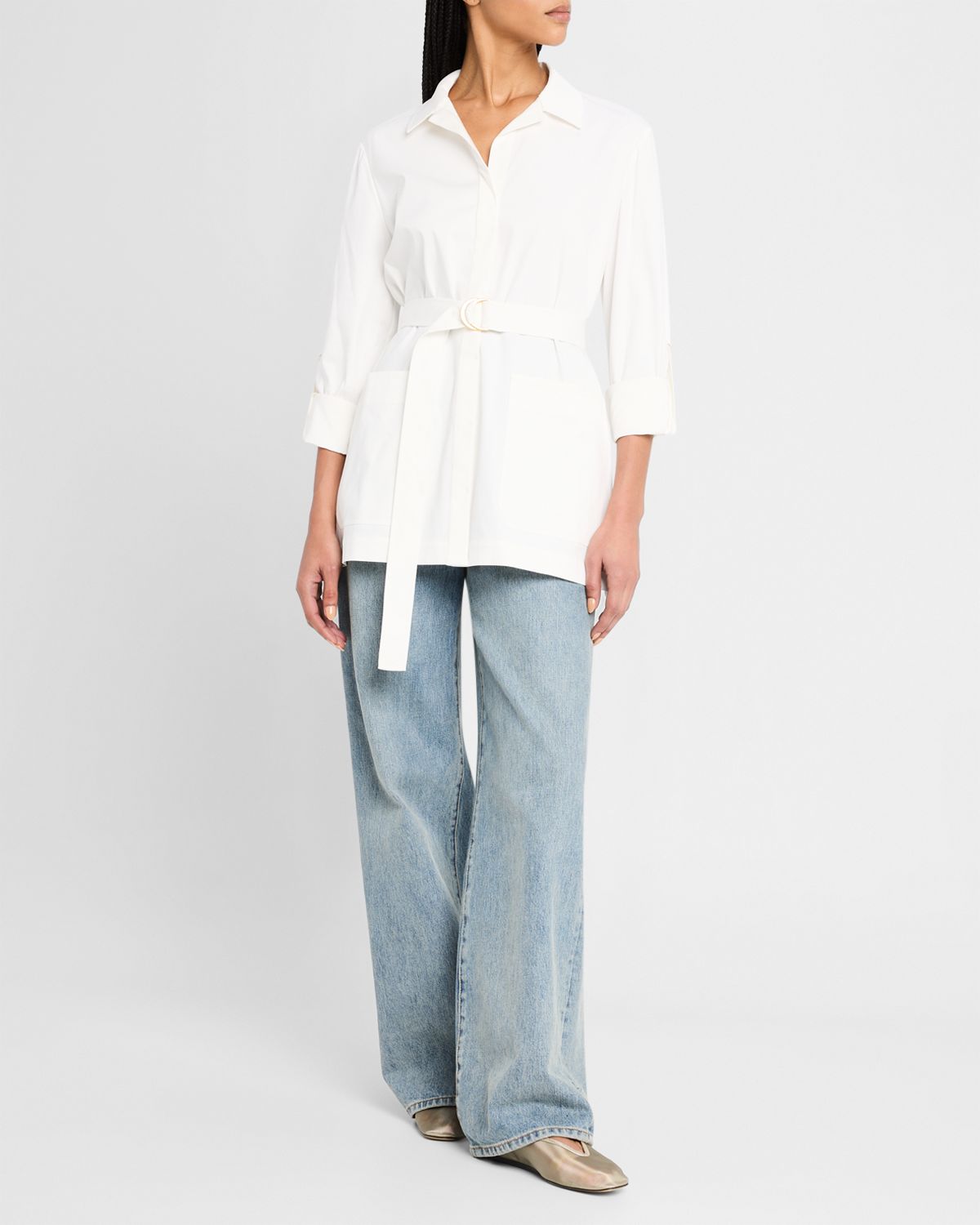 Kobi Halperin Veda Belted Cotton Jacket