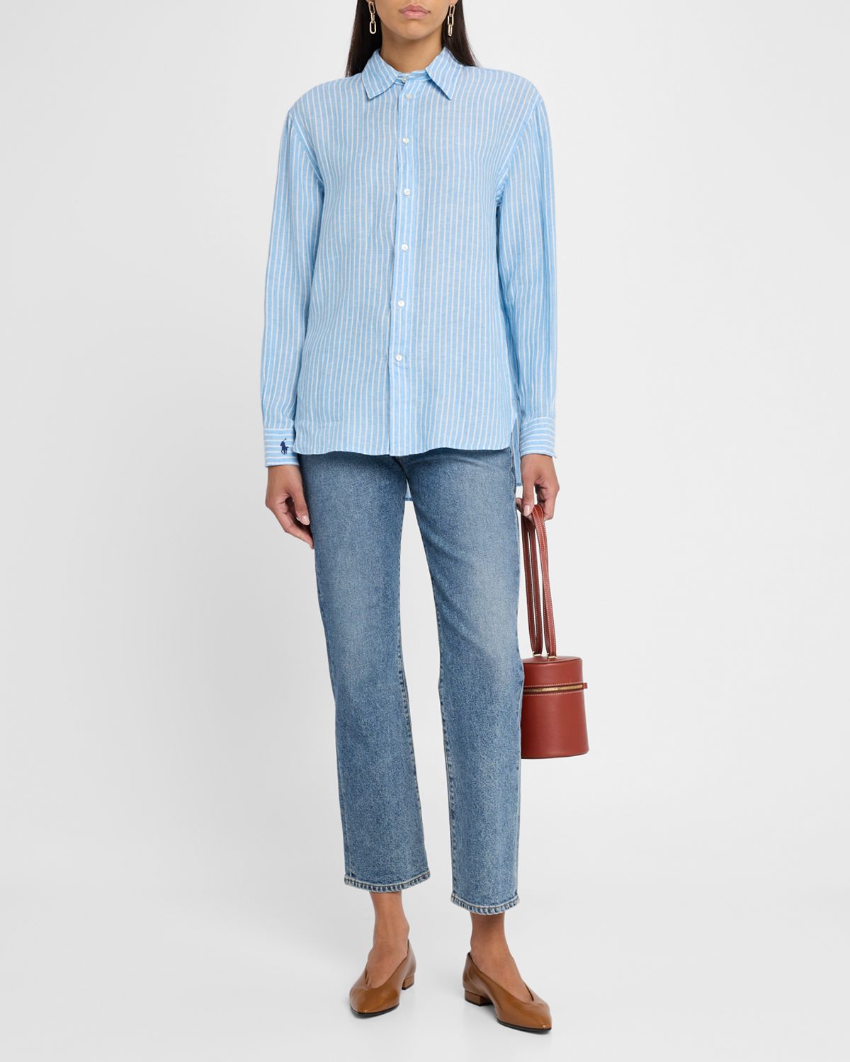 Polo Ralph Lauren Oversize Fit Linen Shirt