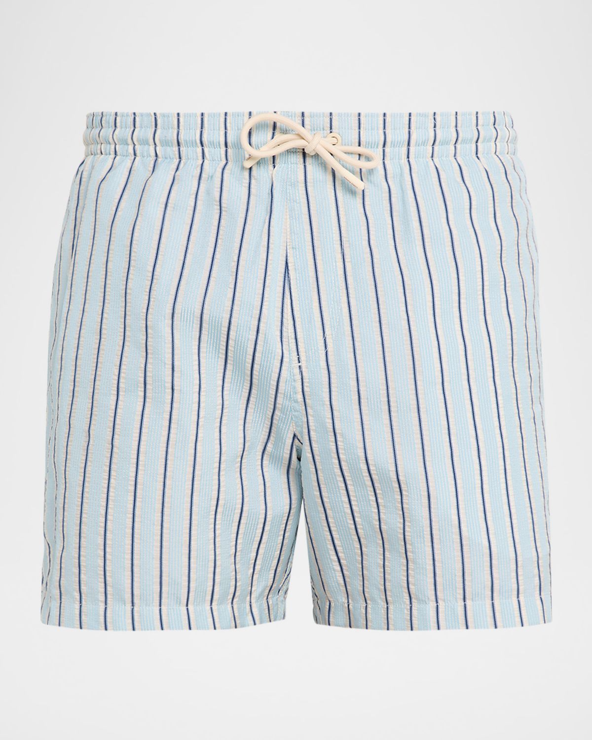 Loro Piana Men 's Daneu Stripe Swim Shorts