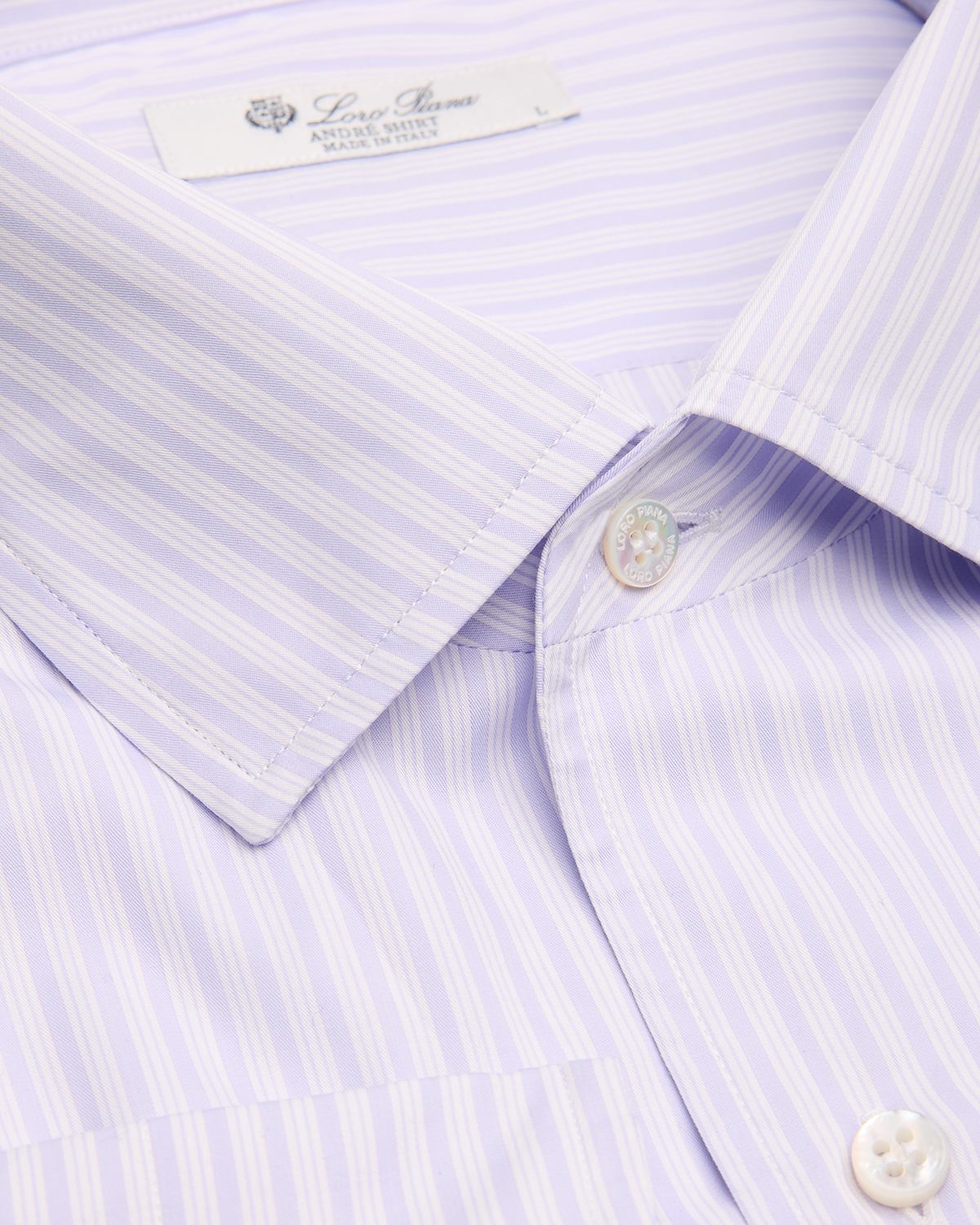 Loro Piana Men 's Andre Summer Striped Cotton Shirt