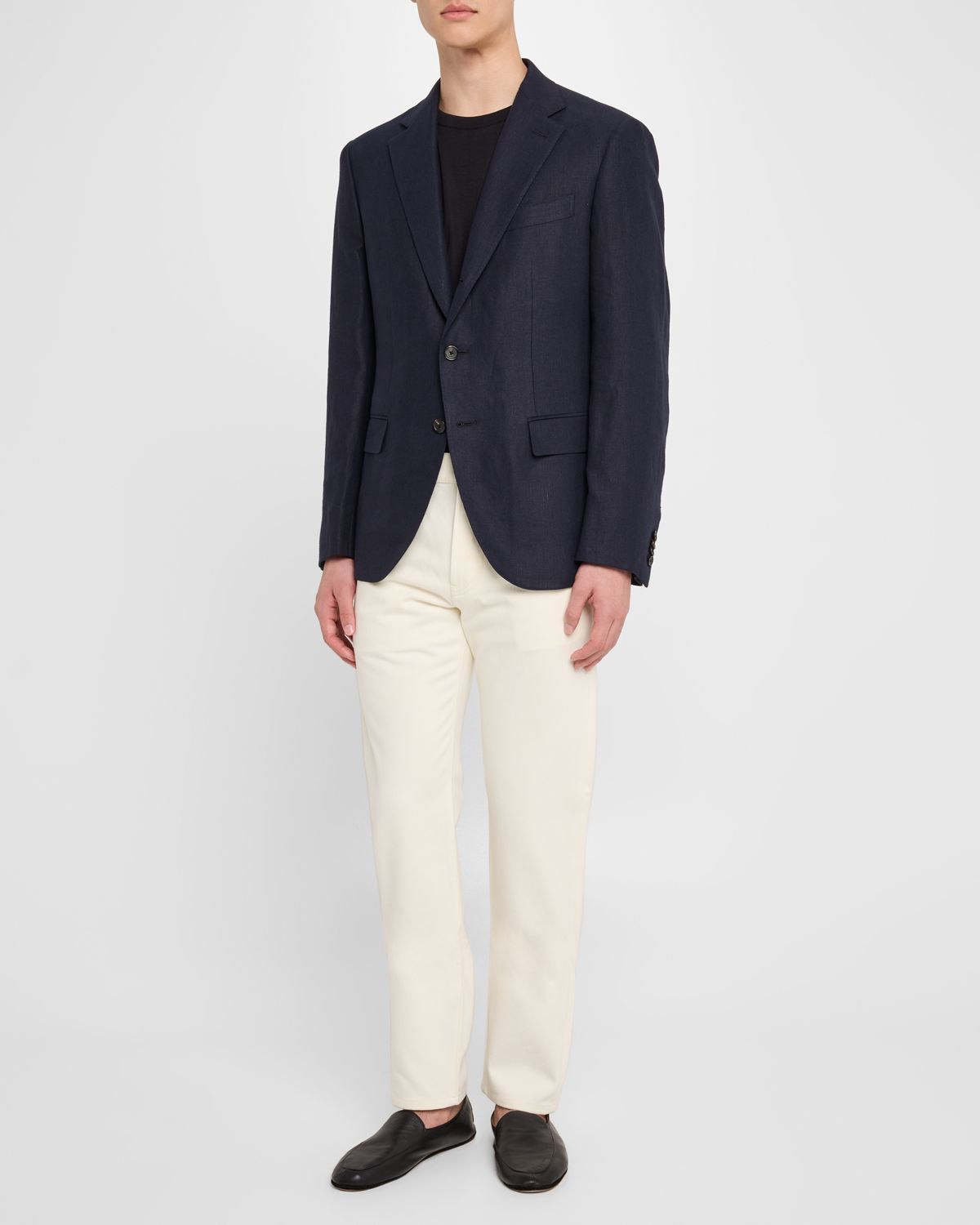 Loro Piana Men 's Torino Linen Single-Breasted Sport Coat