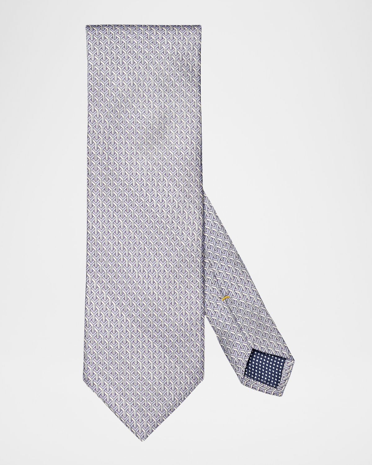 Eton Men 's Geometric Silk Tie