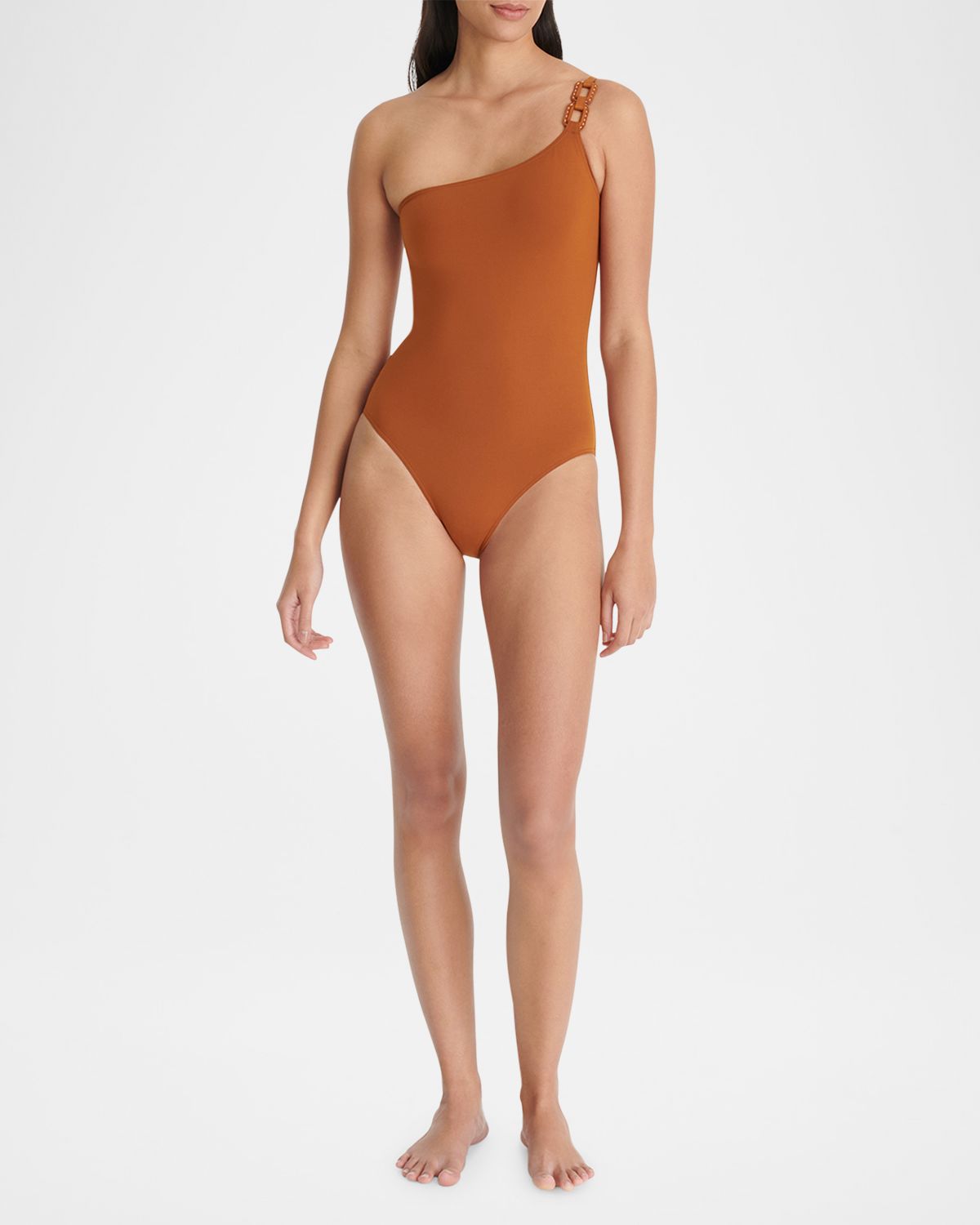 Eres Plaisance Asymmetric One-Piece Swimsuit