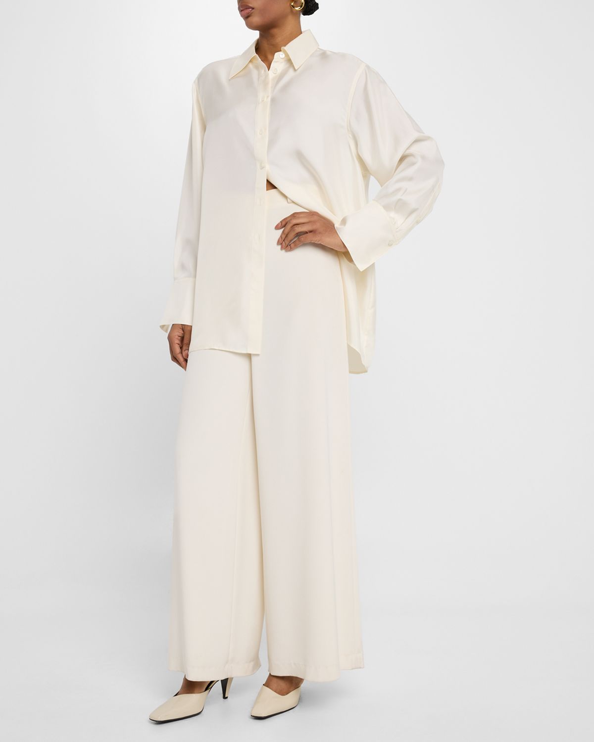 Rohe Deconstructed Silk Shirt