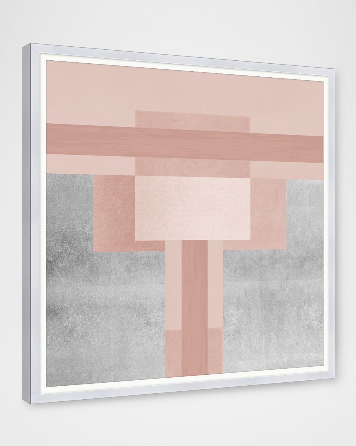 Wendover Art Group "Silver Maze 3" Framed Giclee | Thumbnail 5