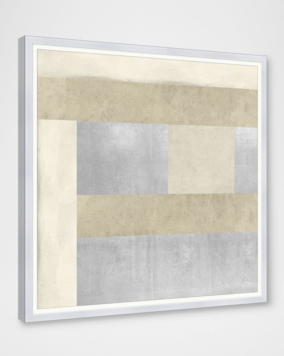 Wendover Art Group "Silver Maze 1" Framed Giclee | Thumbnail 5